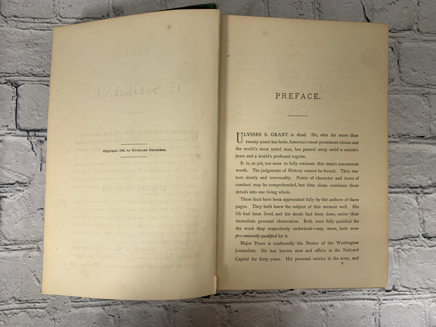 Life of General Grant by Poore & Tiffany [1885 · Memorial Edition]