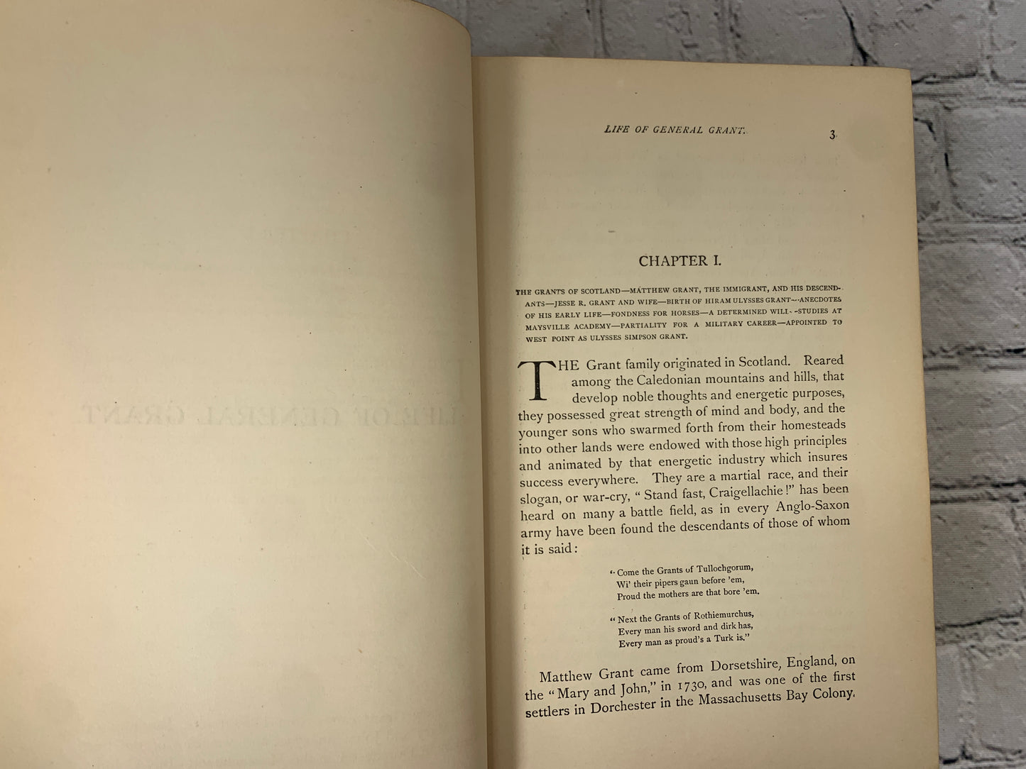 Life of General Grant by Poore & Tiffany [1885 · Memorial Edition]