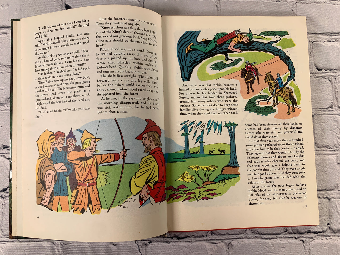 Howard Pyle's The Merry Adventures of Robin Hood [1963 · Golden Press Book]