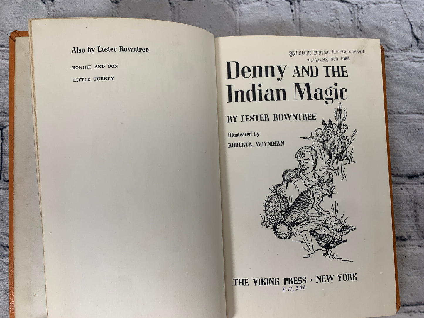 Denny and the Indian Magic by Lester Rowntree [1959]