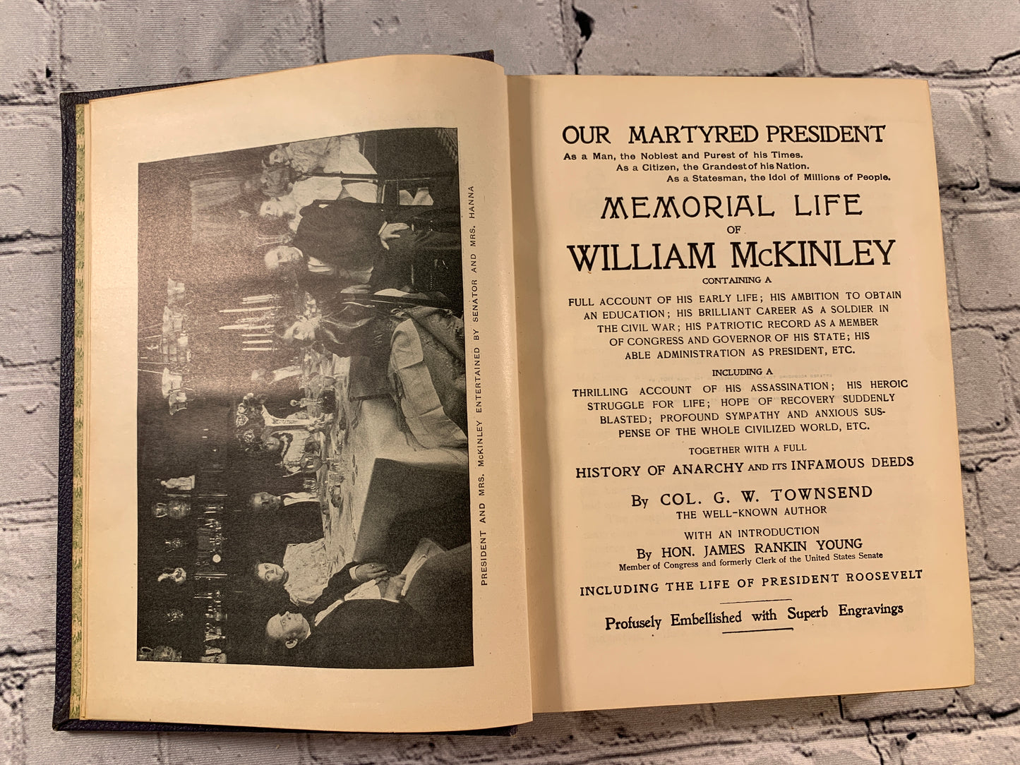 Memorial Life of William McKinley Our Martyred President [1901]