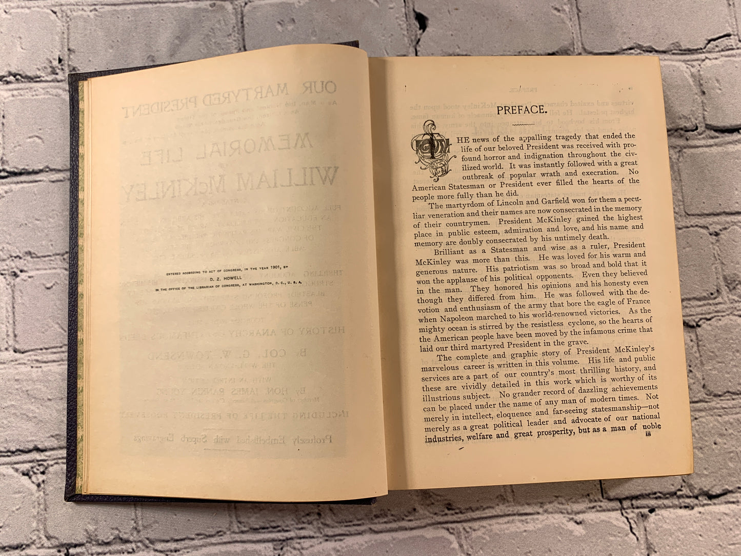 Memorial Life of William McKinley Our Martyred President [1901]