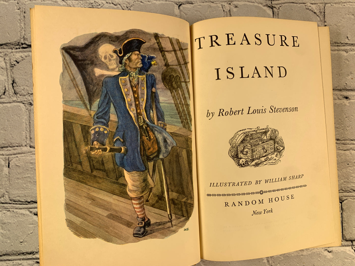 Treasure Island by Robert Louis Stevenson [1949 · Random House]