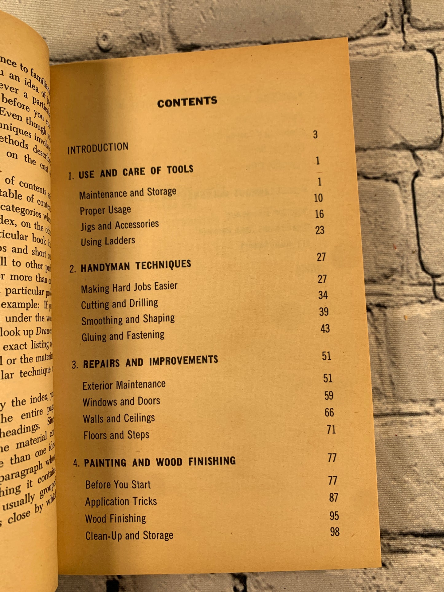 Hints & Tips for the Handyman by Bernard Gladstone [1967]