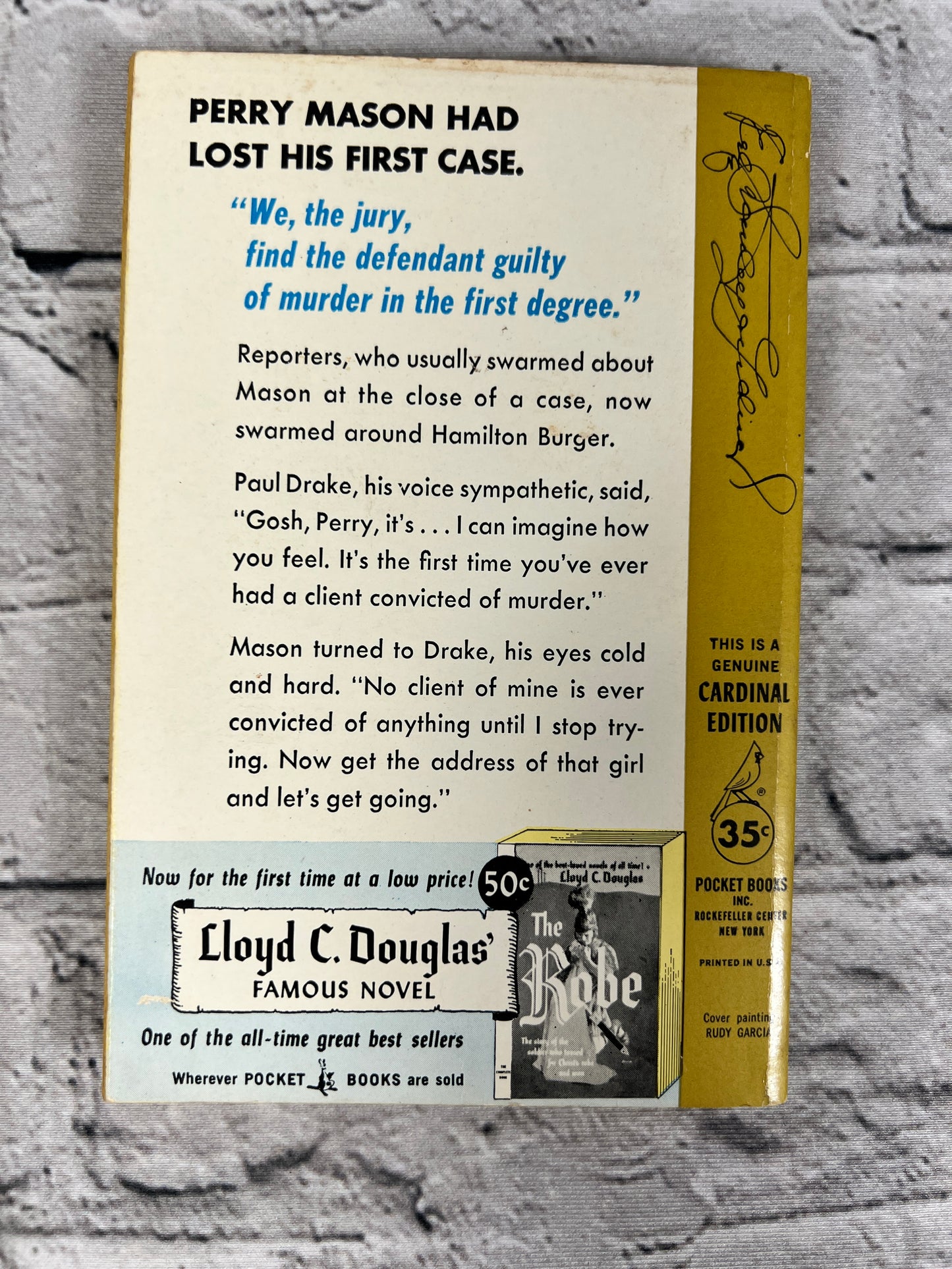 Perry Mason The Case of the Terrified Typist by Erle Gardner [1958]