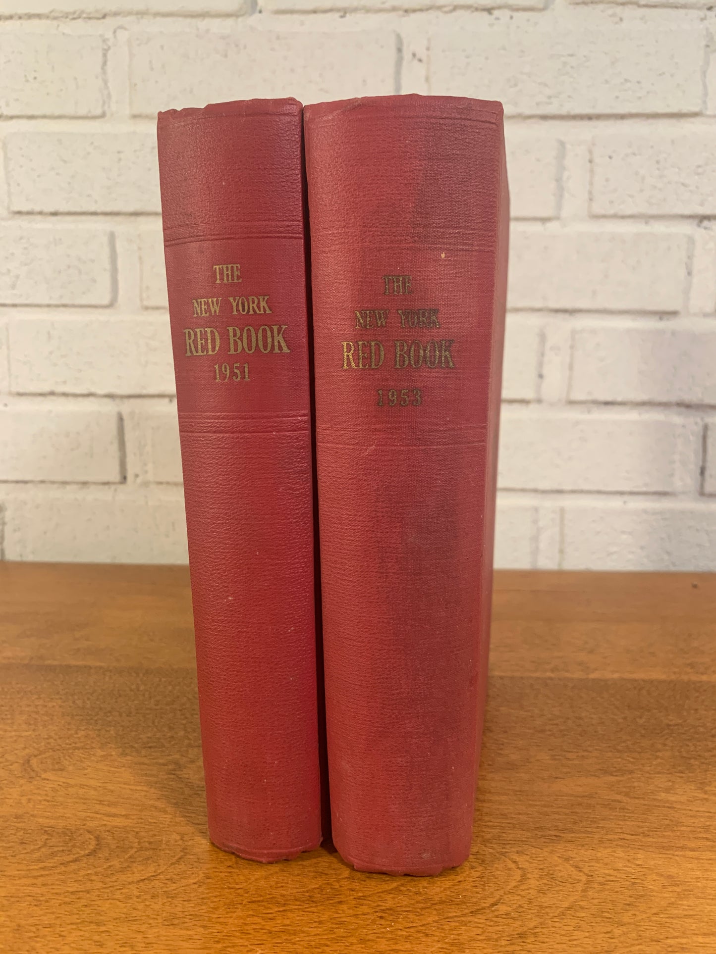 The New York Red book 1951 & 1952