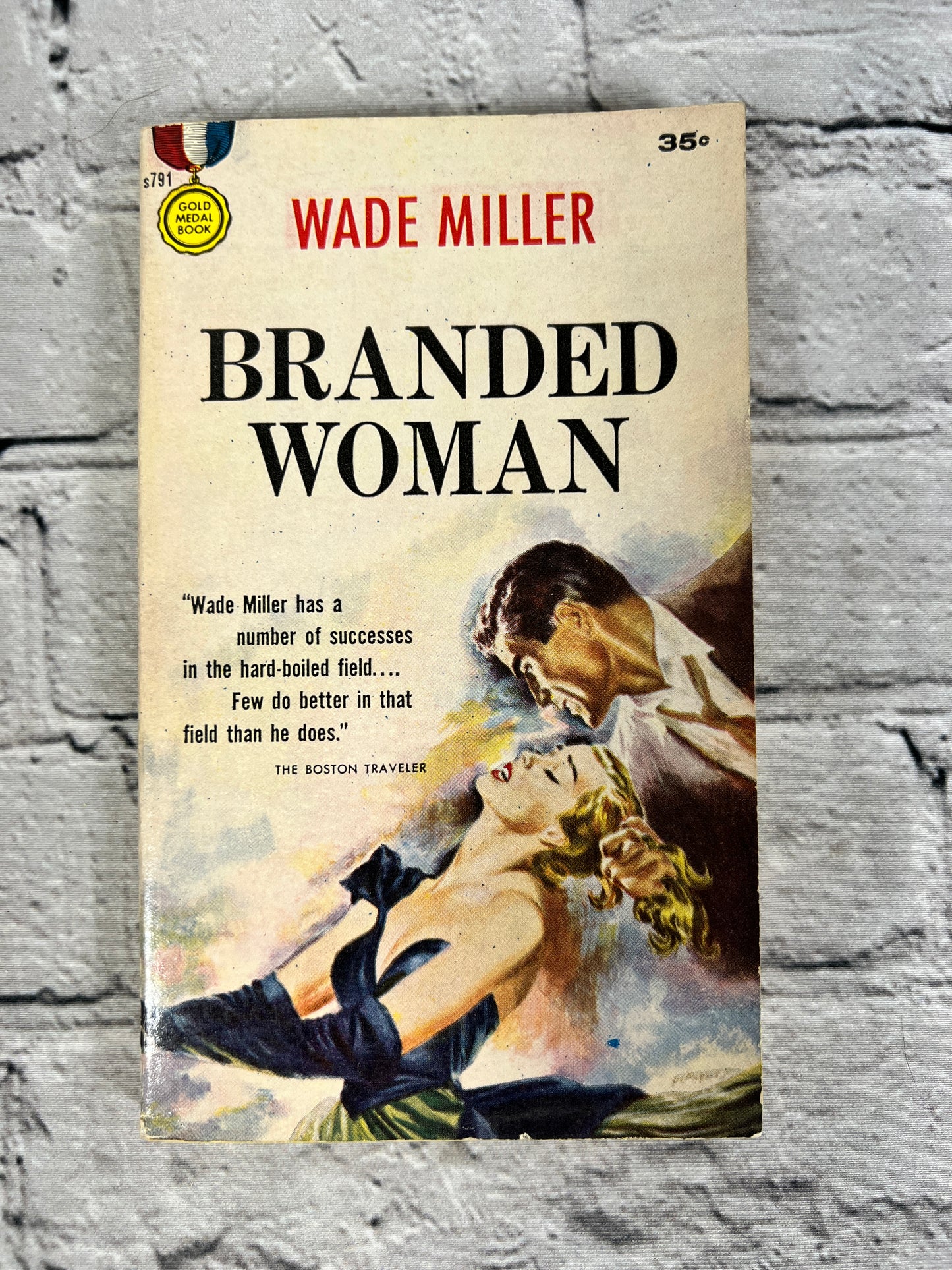 Branded Woman by Wade Miller [1958 · 2nd Print]