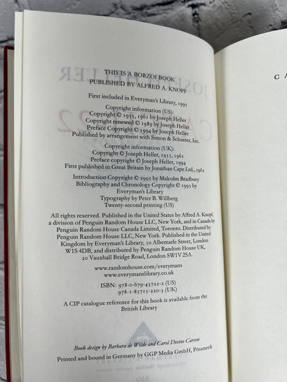 Catch-22 byJoseph Heller [1995 · Everyman’s Library]