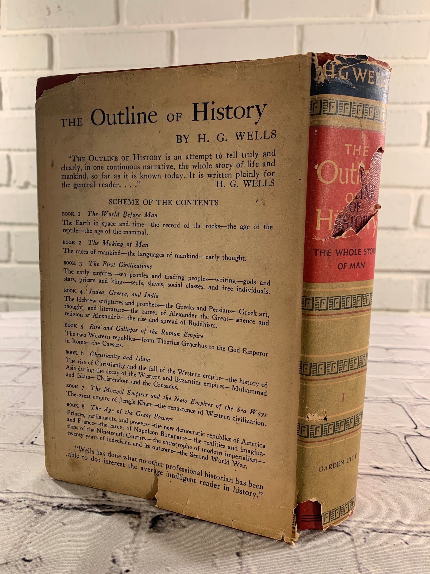 The Outline of History by H.G. Wells [BCE · Enlarged Edition · Vol. 1]