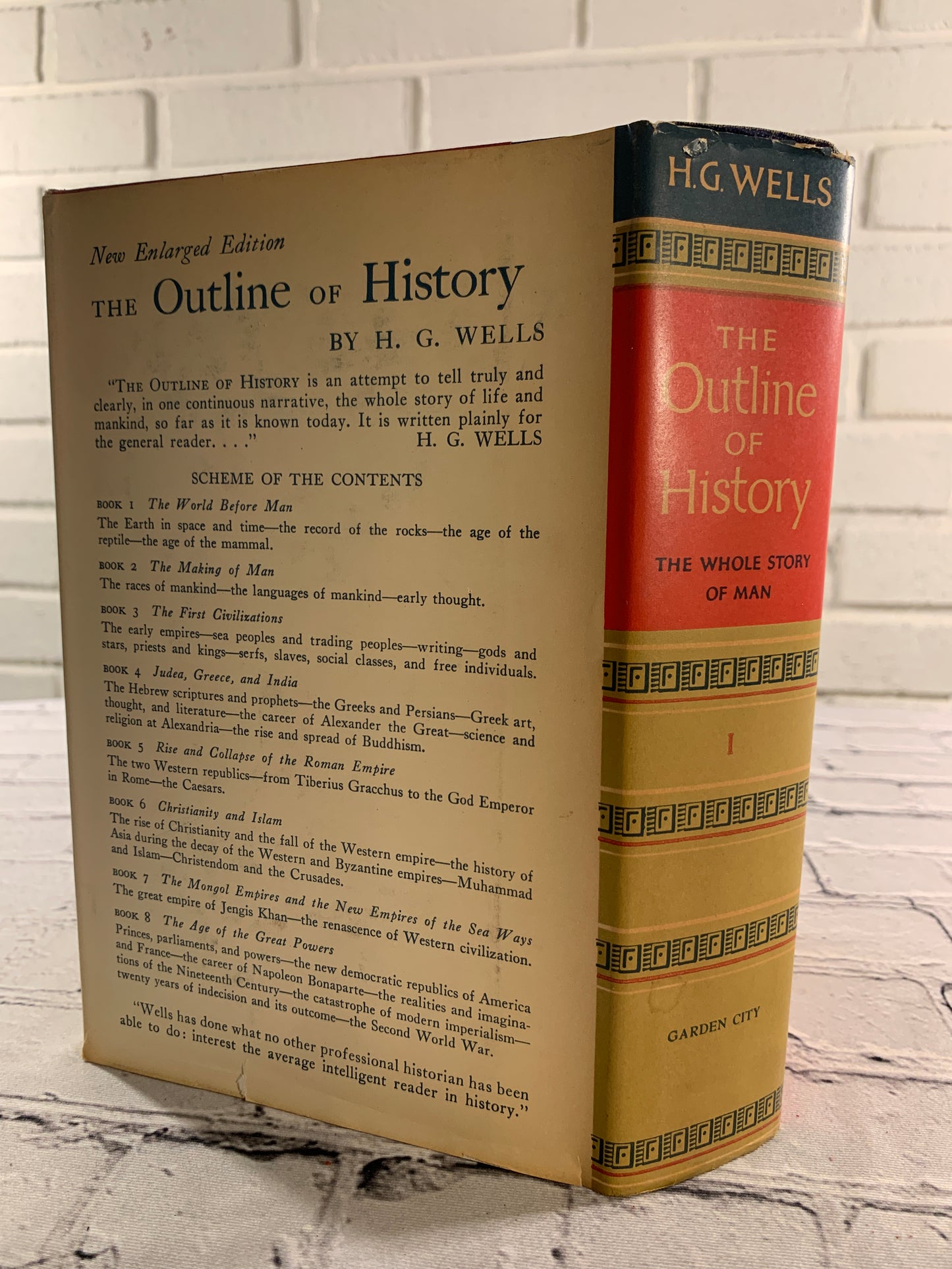 The Outline of History by H.G. Wells [BCE · Enlarged Edition · Volume 1]