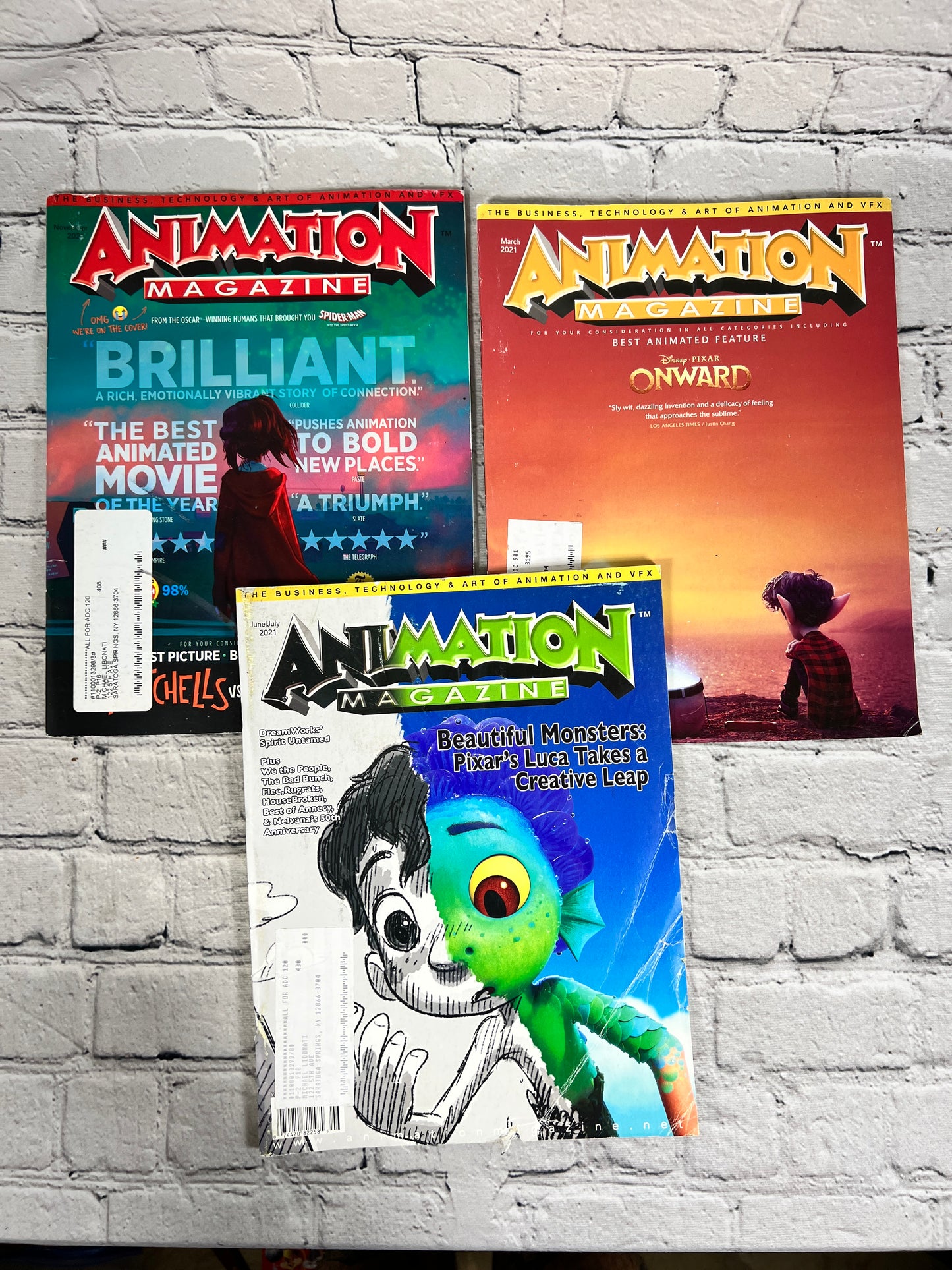 Tha Animation Magazine [Lot of 25· 2015-2022]