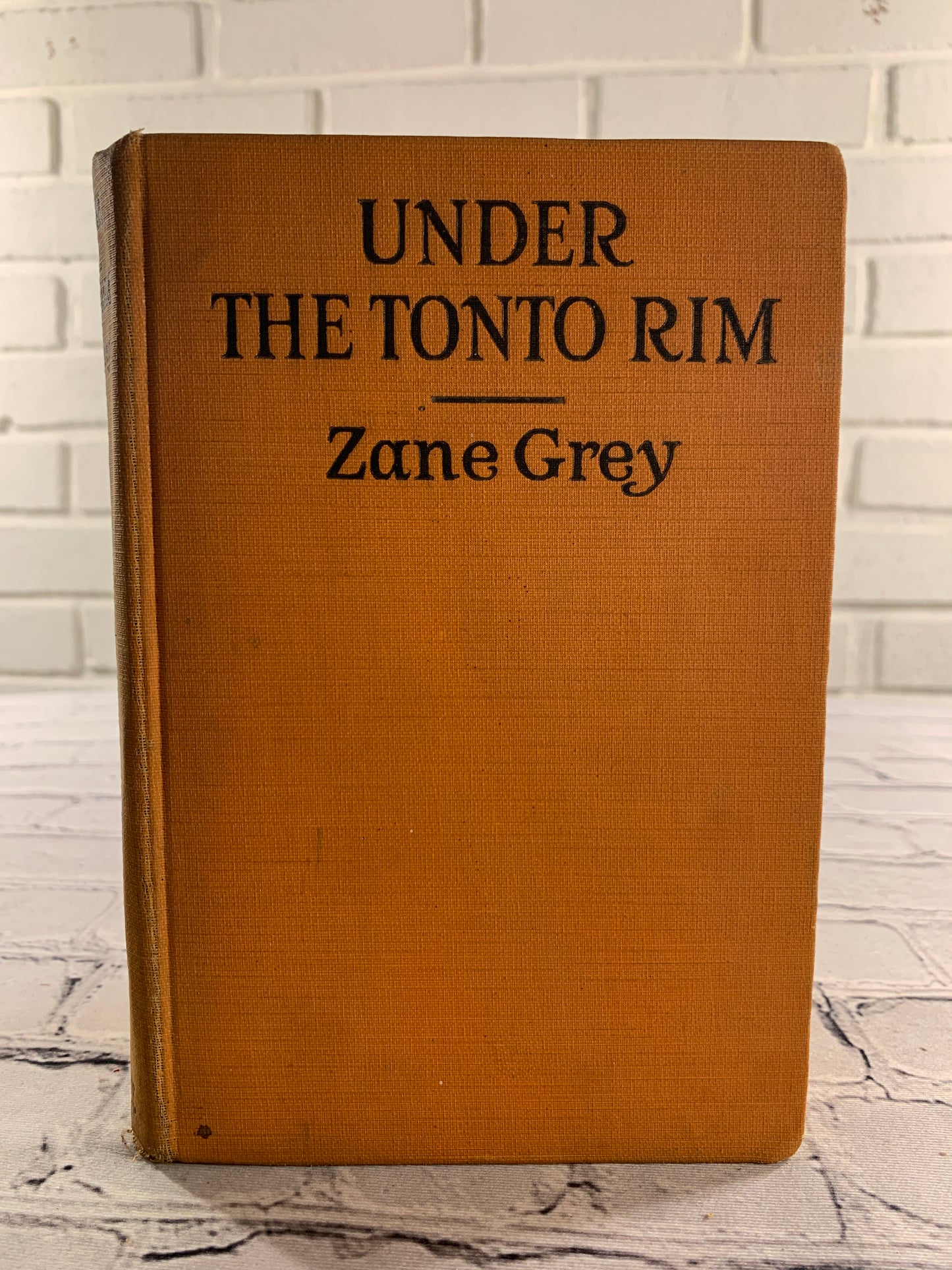 Under the Tonto Rim by Zane Grey [Grossett & Dunlap]