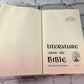 Literature from the Bible by Joseph Frank [1963 · 12th Printing]