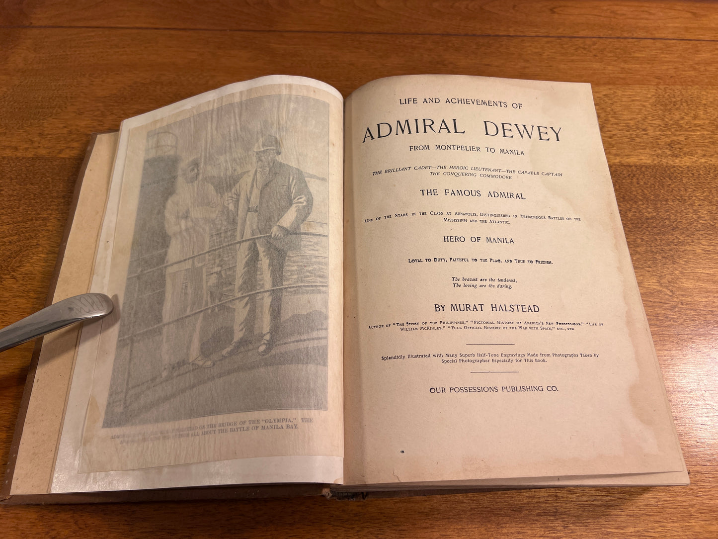 Life and Achievements of Admiral Dewey by Murat Halstead [1899]