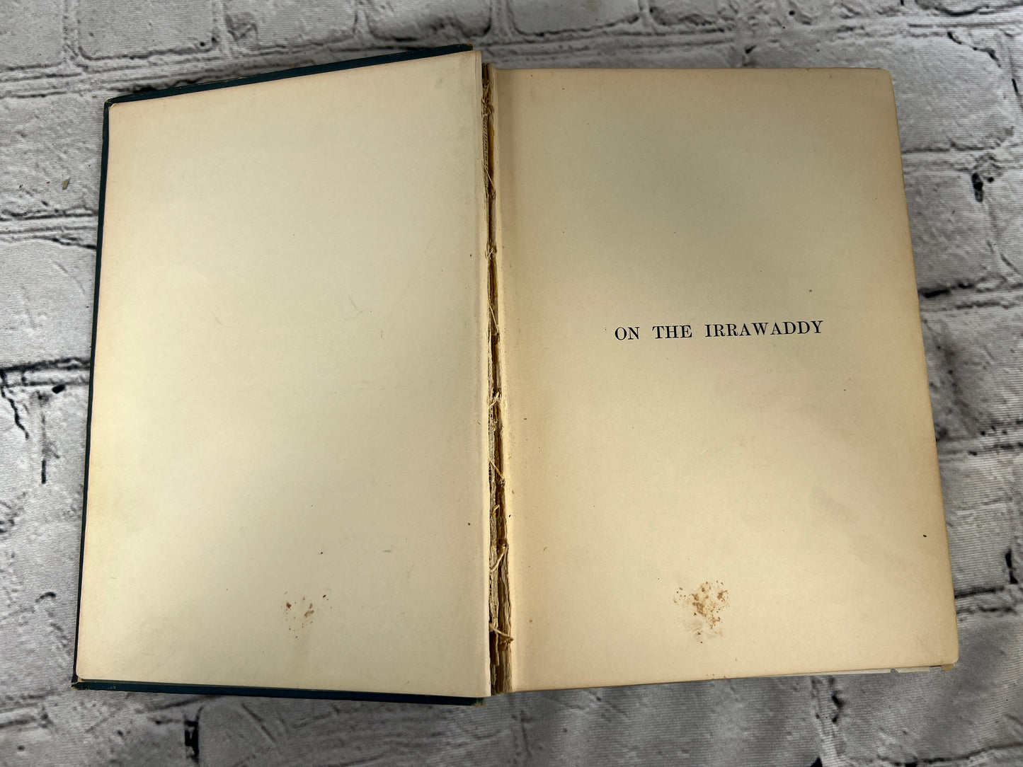 On The Irrawaddy: A Story of the First Burmese War By G.A. Henty [1896 · 1st Ed]