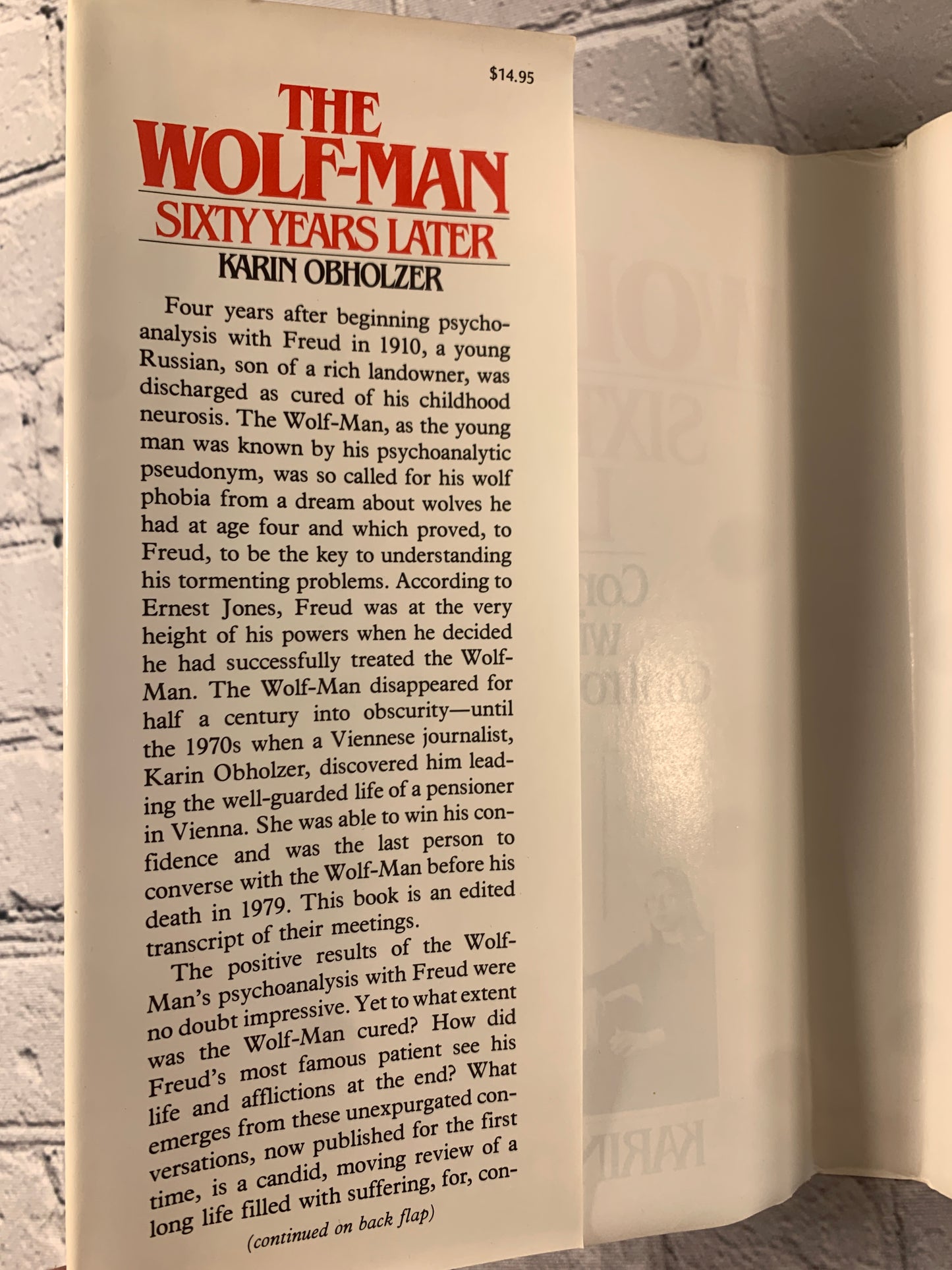 The Wolf-Man: Sixty Years Later - Freud's Patient by Obholzer [1982]
