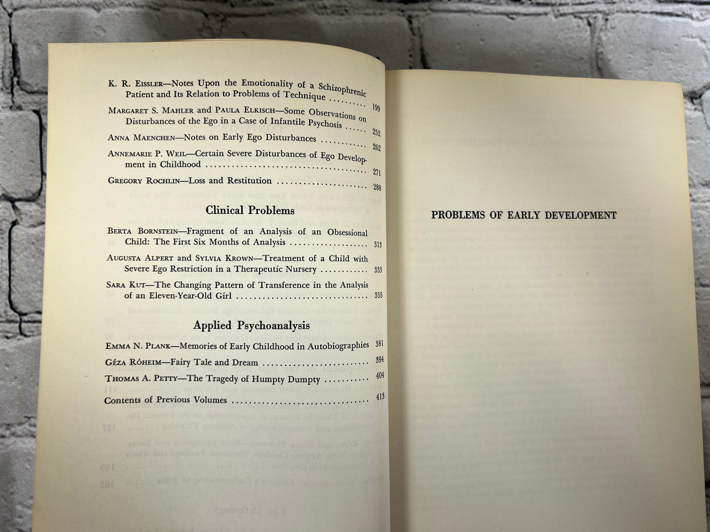 The Psychoanalytic Study of the Child  [Vol 8 · 1953]