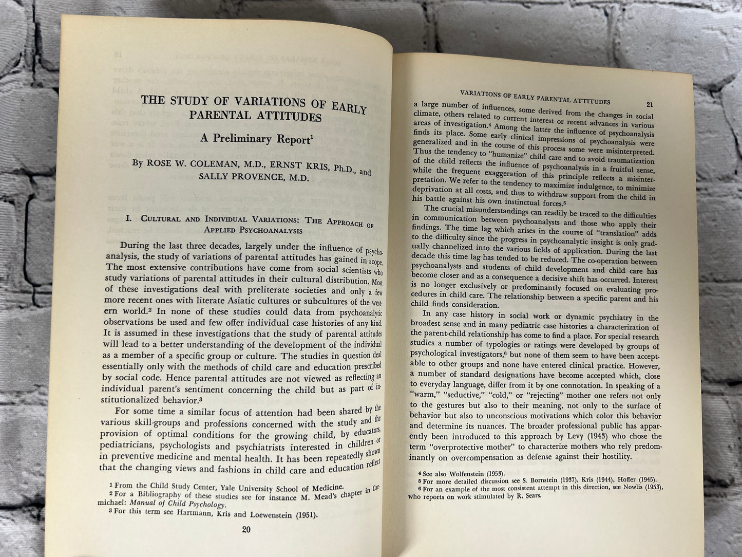 The Psychoanalytic Study of the Child  [Vol 8 · 1953]