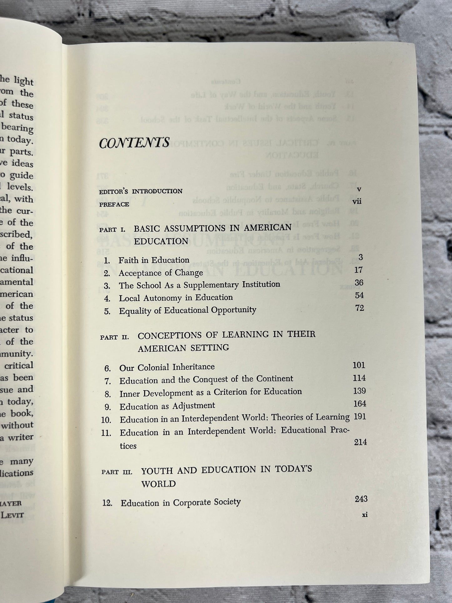 The Role of The School in American Society by Thayer & Martin [1966 · 2nd Ed]