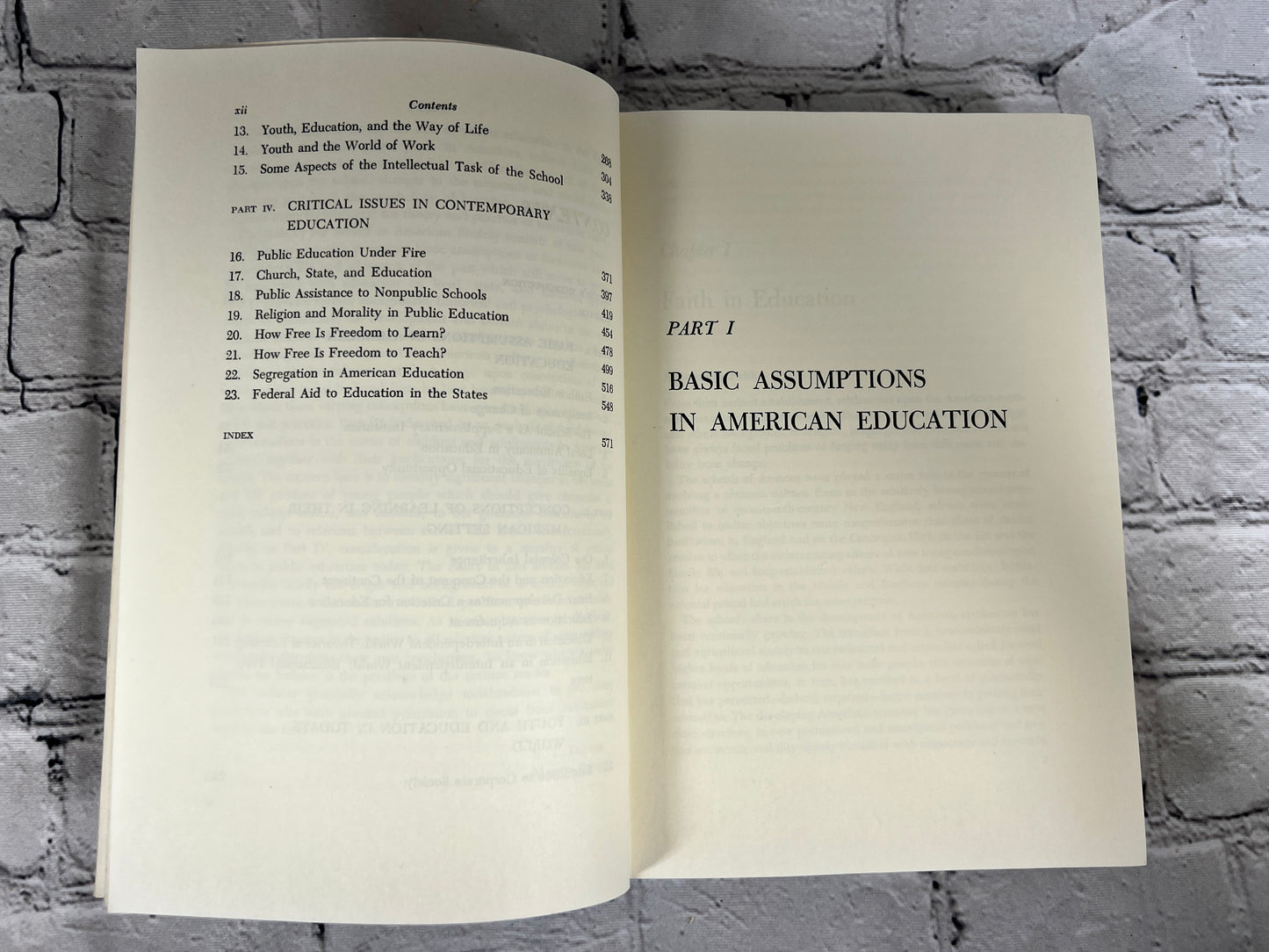 The Role of The School in American Society by Thayer & Martin [1966 · 2nd Ed]