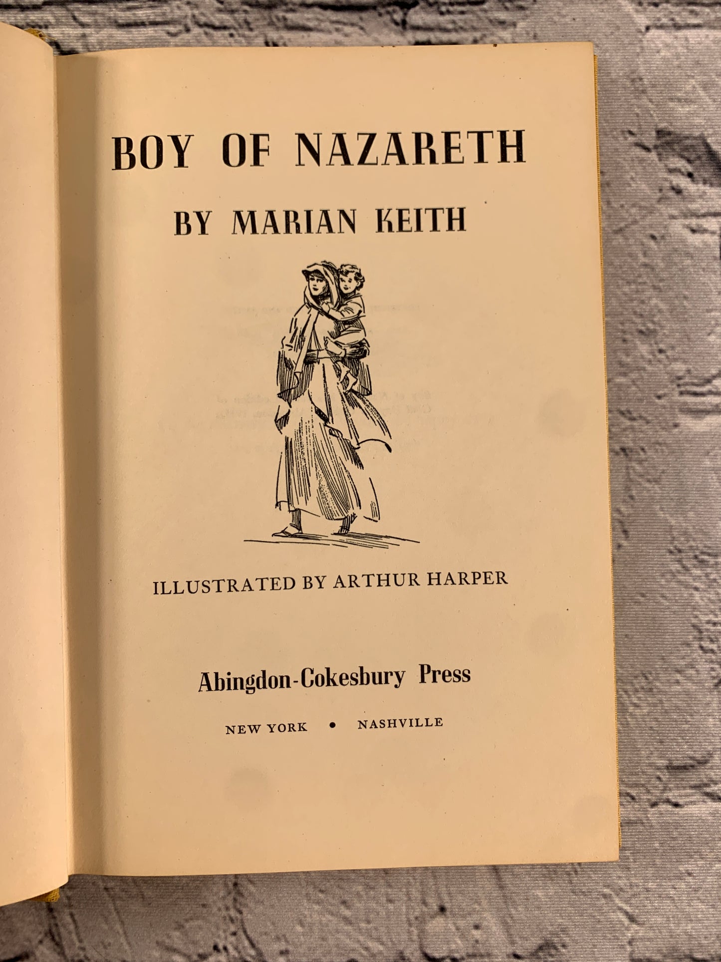 Boy of Nazareth by Marian Keith [1950]