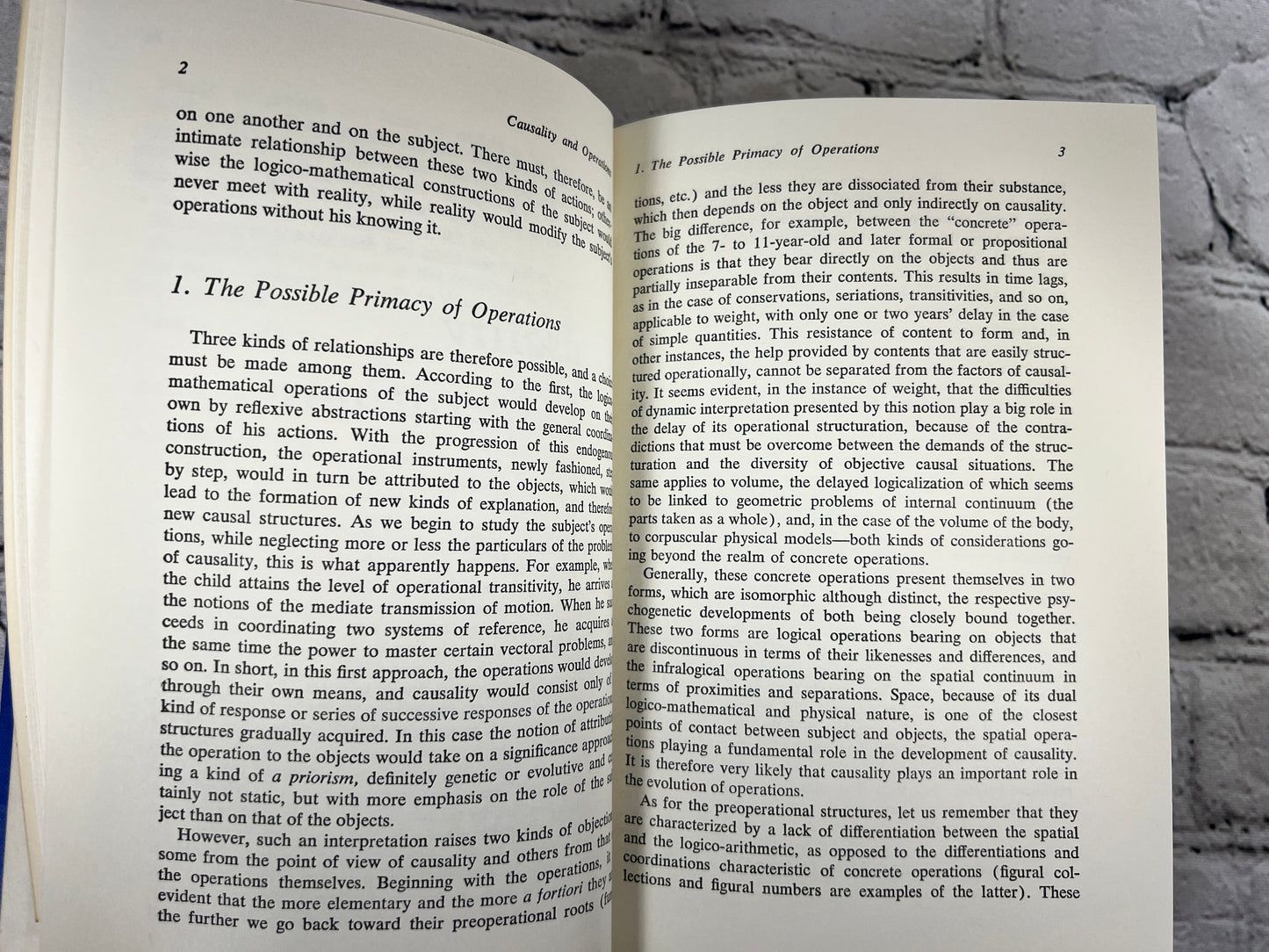 Understanding Causality by Jean Piaget [1980 · 1st Print]