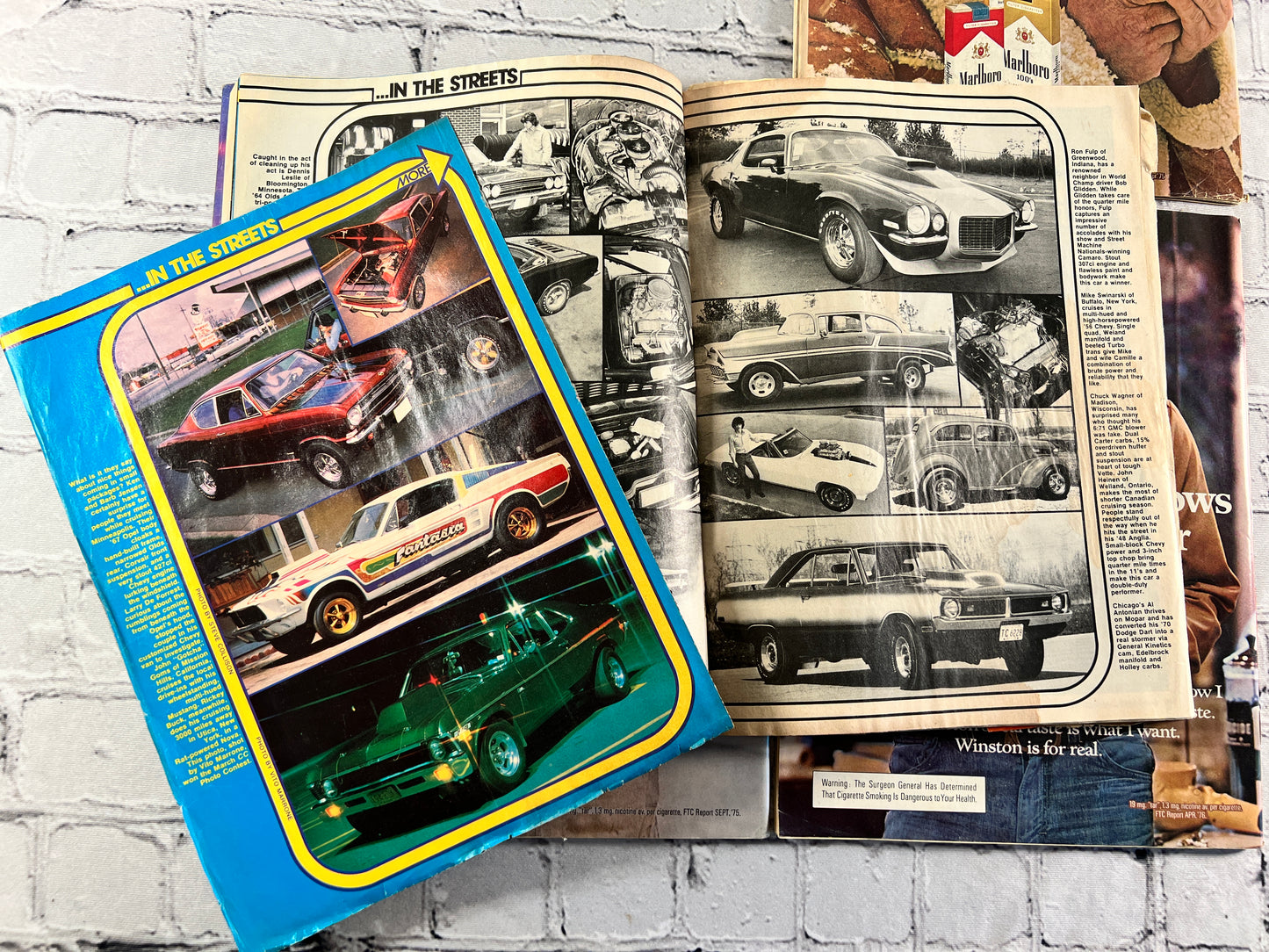 Car Craft: Drag Racing's Complete Magazine [Lot of 4 · 1970s]