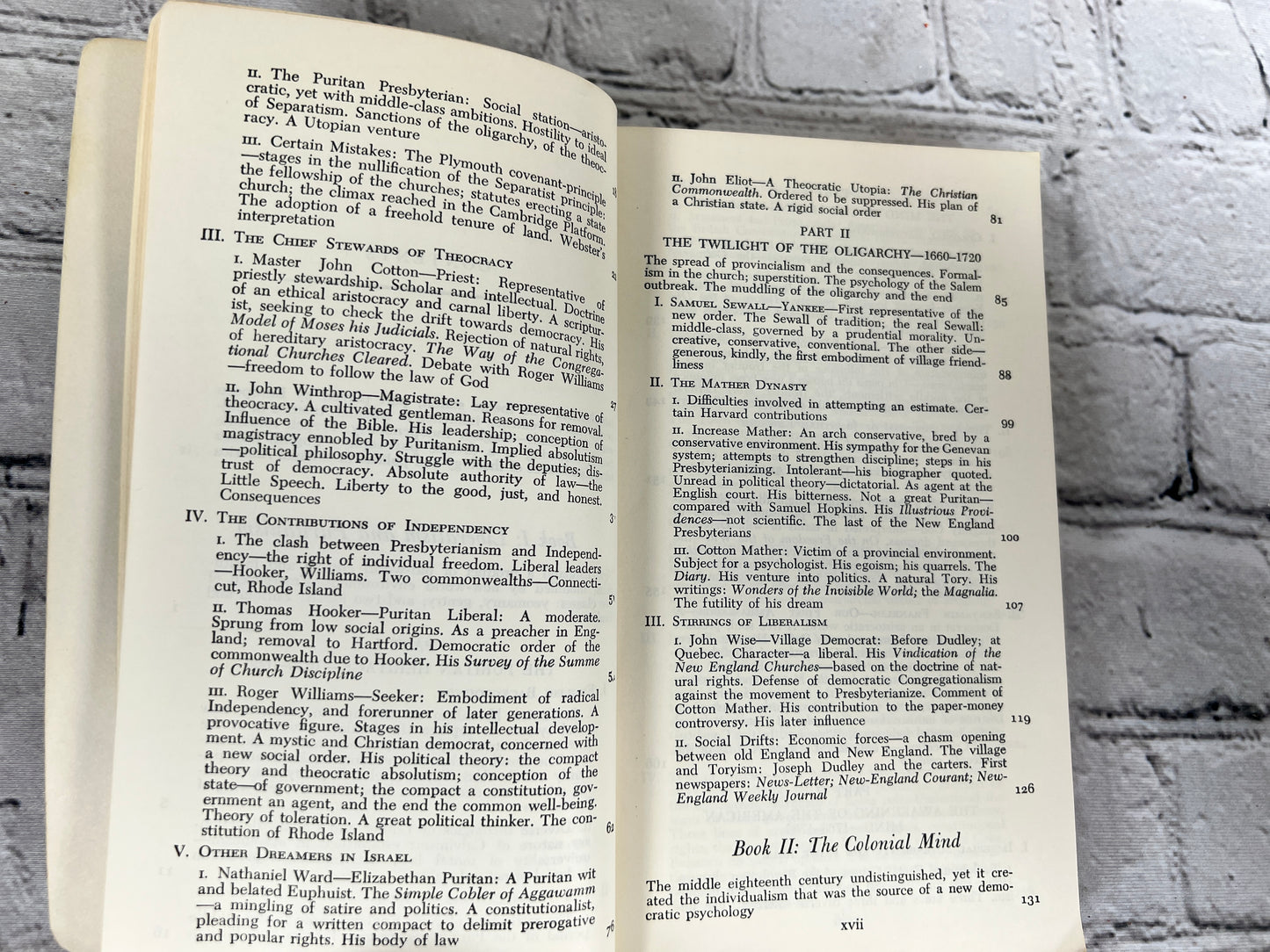 Main Currents In American Thought by Vernon L. Parrington [1954]