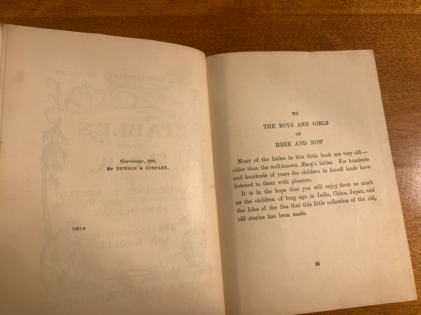 Fables from Afar, Aldine Supplementary Readers by Catherine T. Bryce, 1910