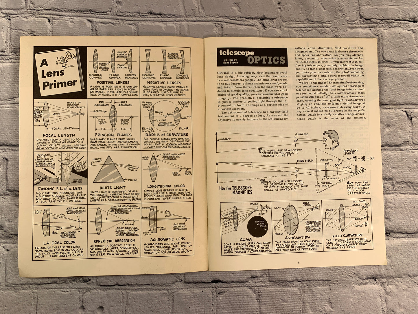 Telescope Optics [Popular Optics Library · No. 9074 · 1966]