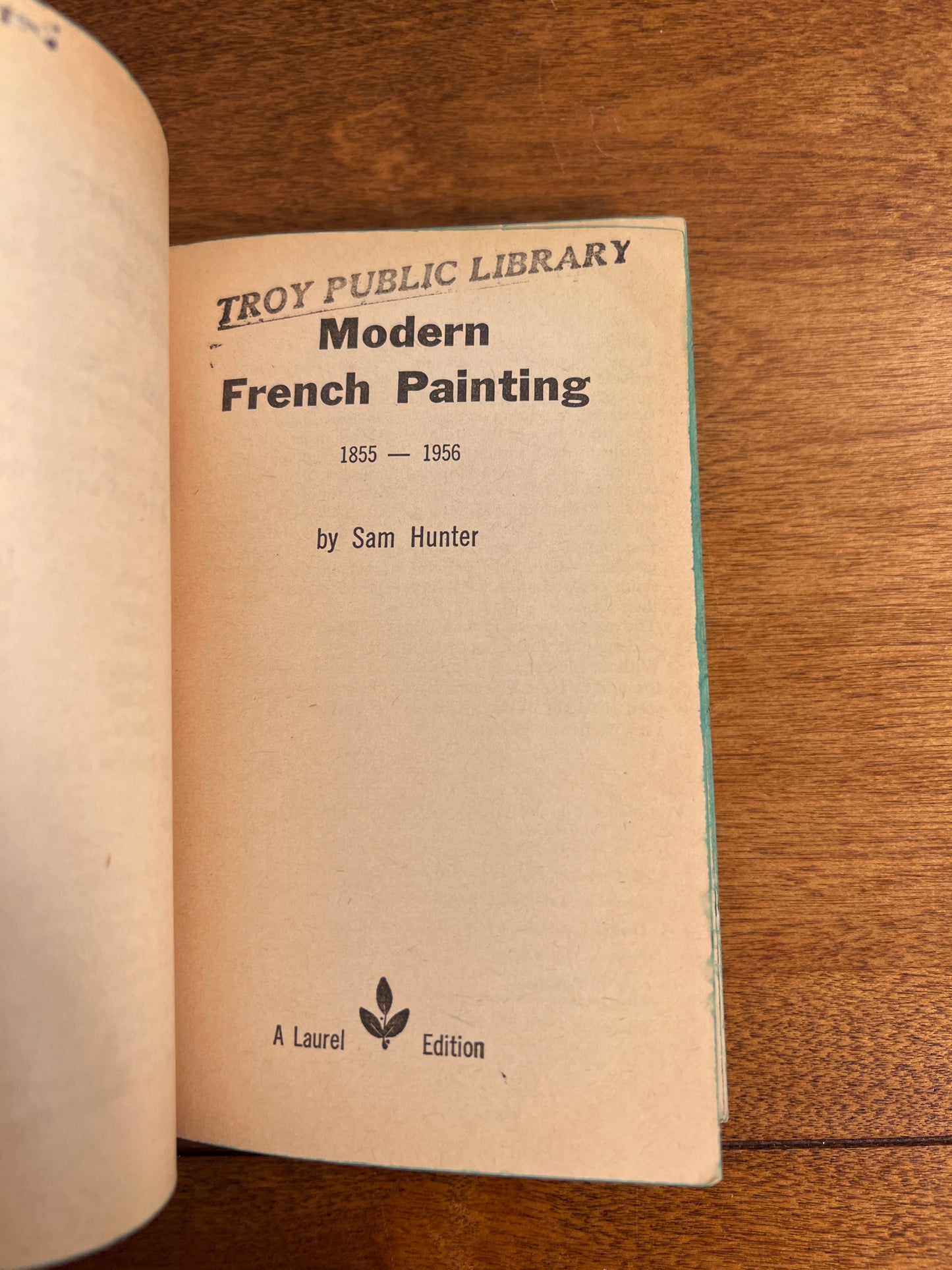 Modern French Painting: Fifty Artist from Manet to Picasso by Sam Hunter