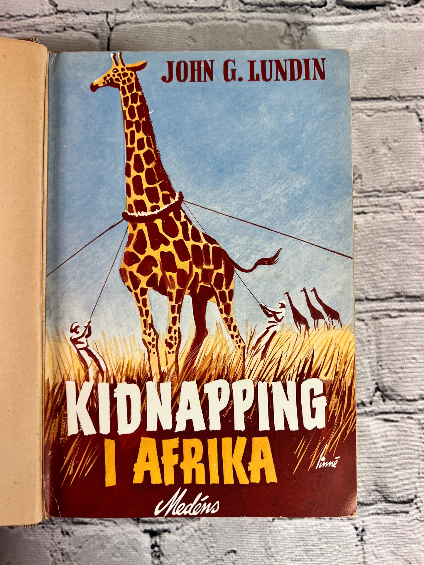 Kidnapping I Afrika (in Africa) by John G. Lundin [1940 · Swedish · Big Game Hunting]