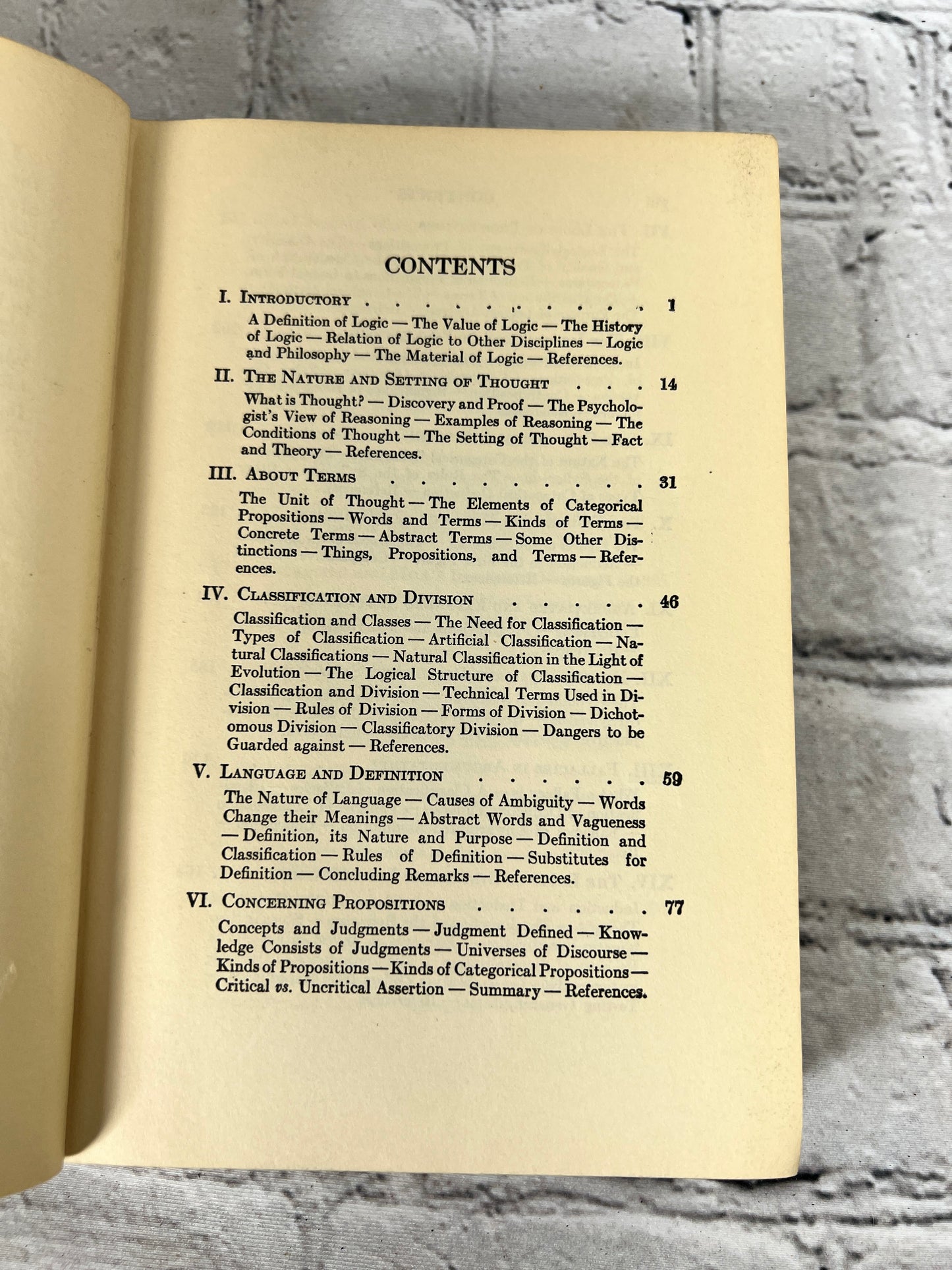 The Essentials of Logic by R.W. Sellars [2nd Edition · 1925]