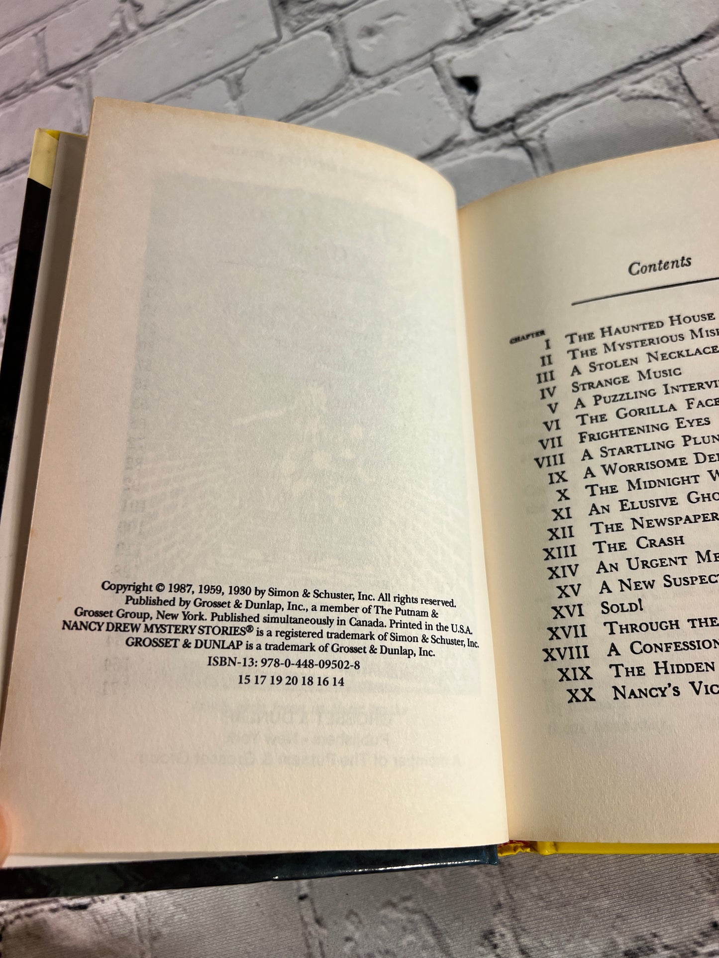 2. The Hidden Staircase by Carolyn Keene [1987 · 14th Print · Nancy Drew]