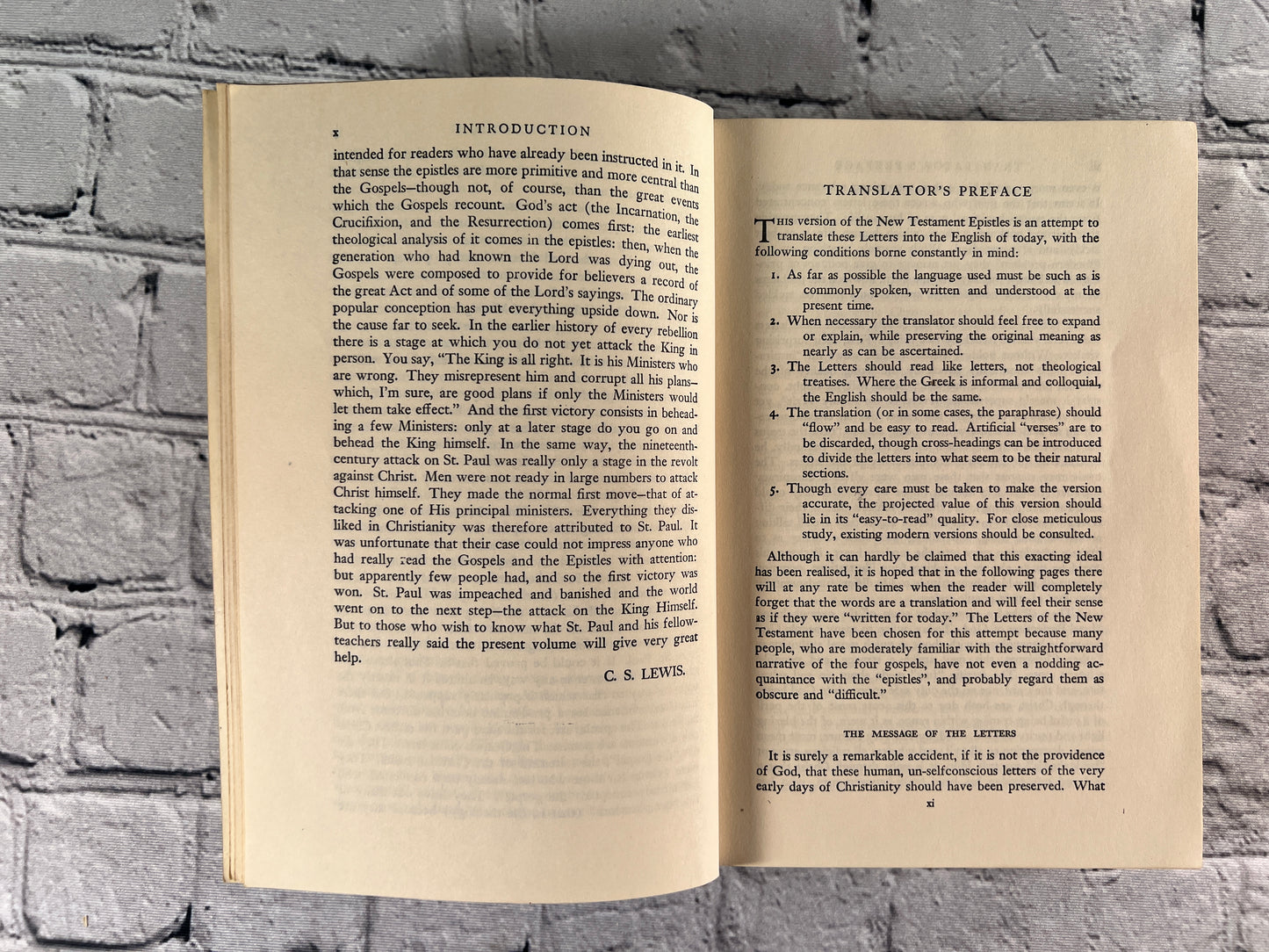 Letters to Young Churches by J.B. Phillips intro by C.S. Lewis [1953]