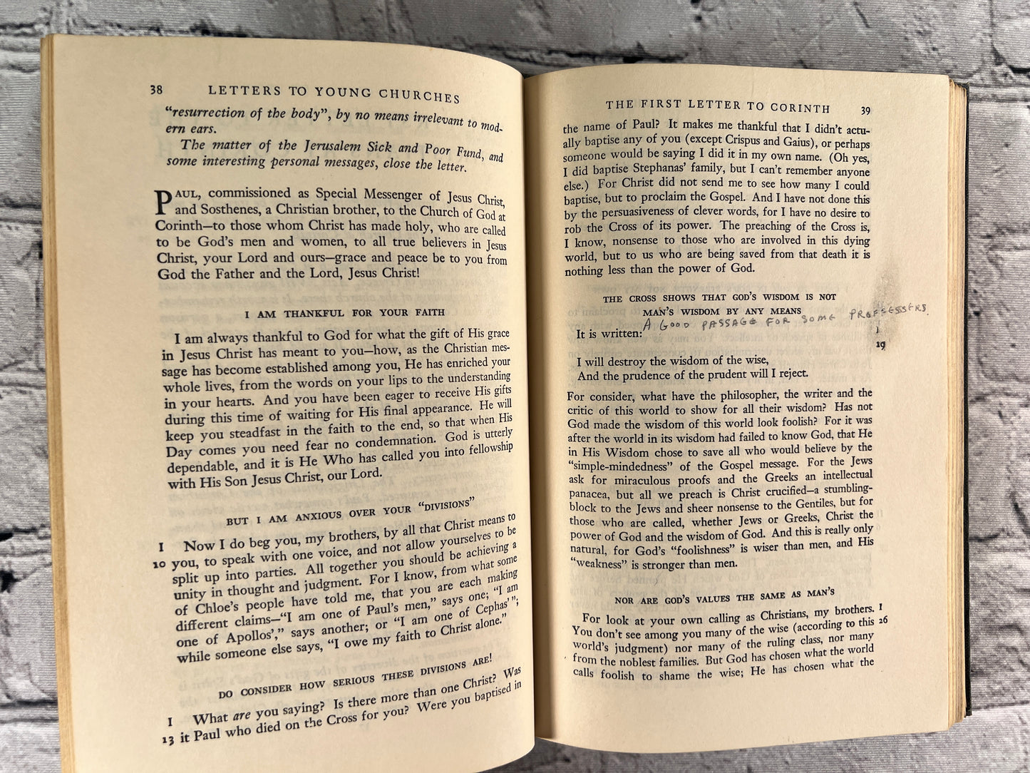 Letters to Young Churches by J.B. Phillips intro by C.S. Lewis [1953]