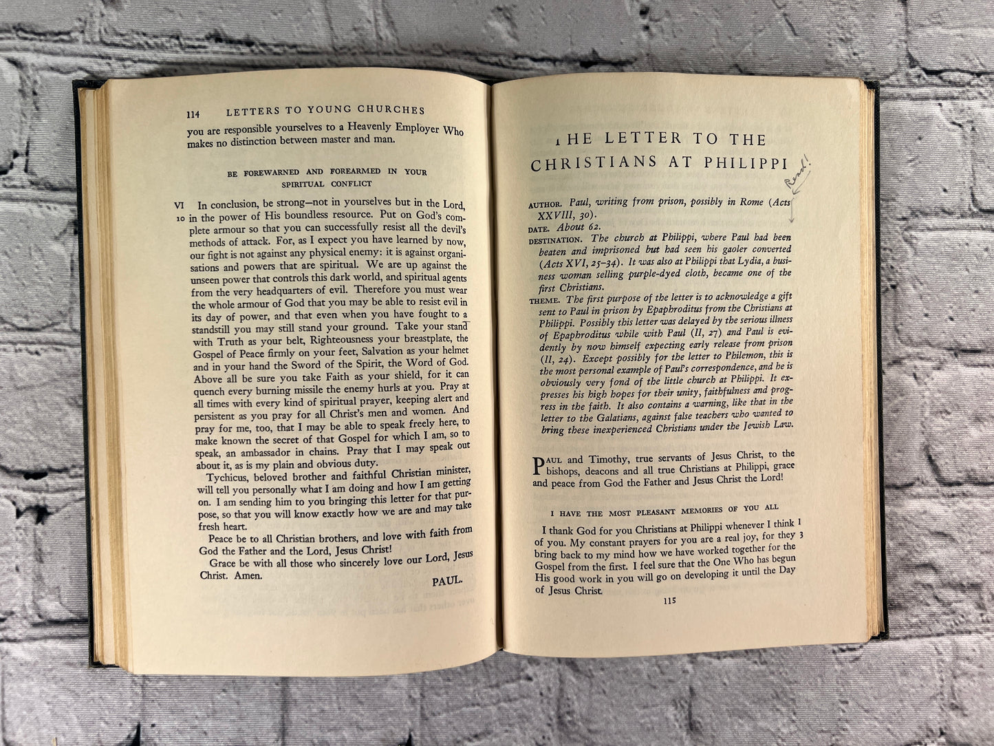 Letters to Young Churches by J.B. Phillips intro by C.S. Lewis [1953]