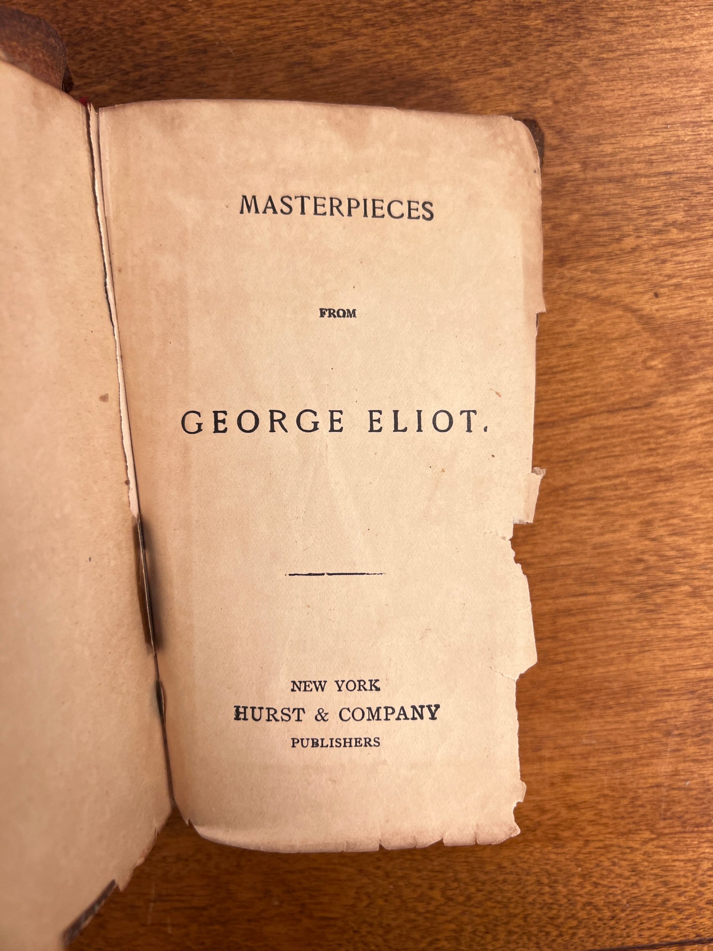 Masterpieces from George Eliot [1800s]