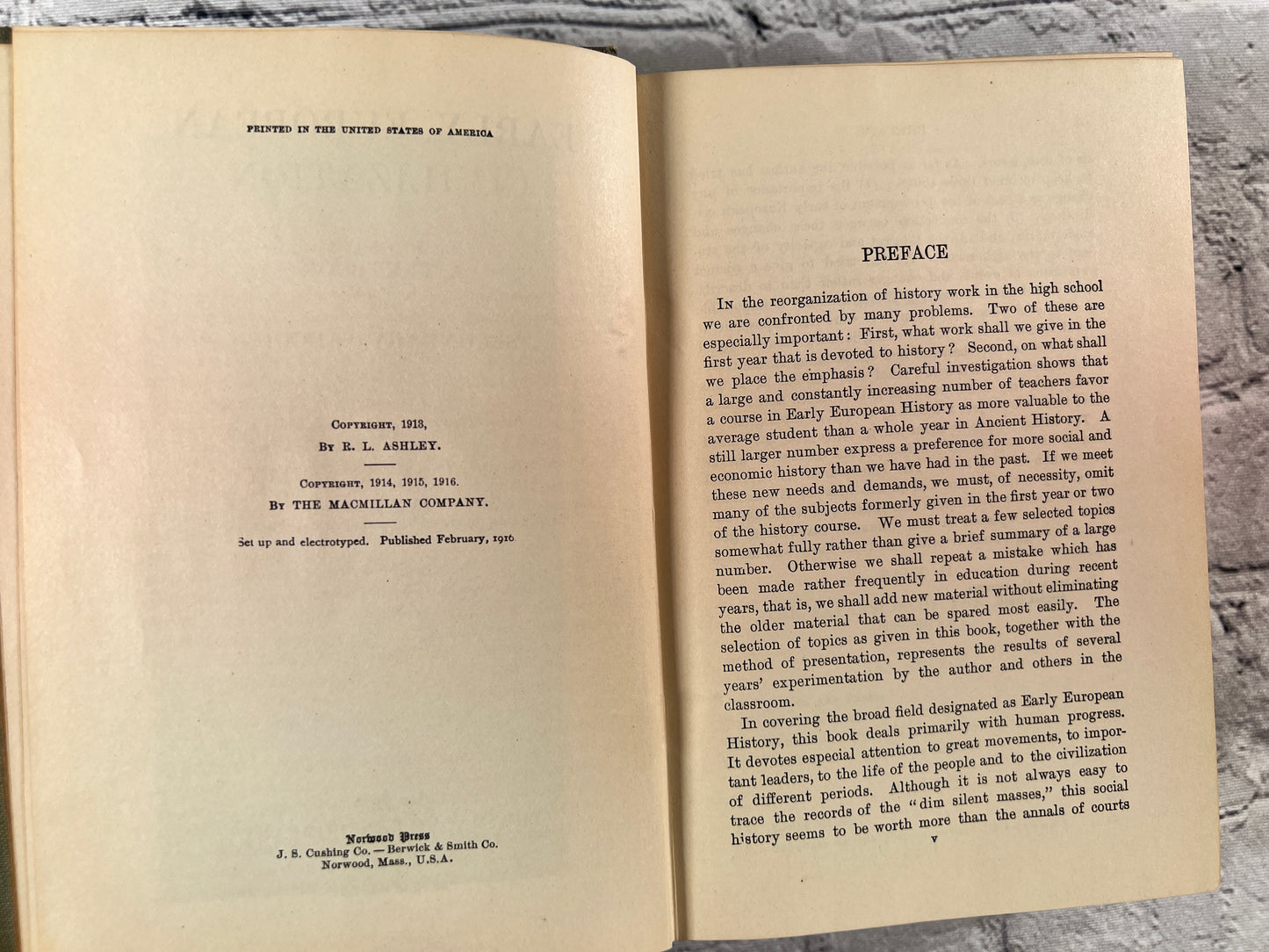 Early European Civilization by Roscoe Lewis Ashley [1922]