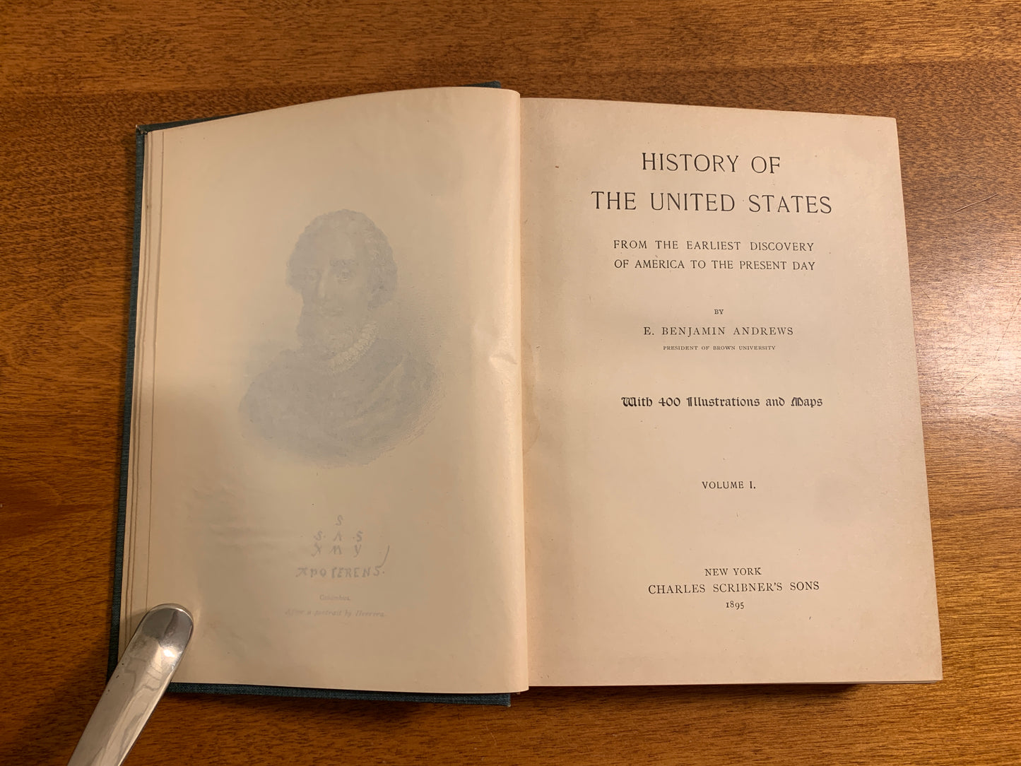 The History of the United States by Benjamin Andrews [4 Volume Set, 1895]