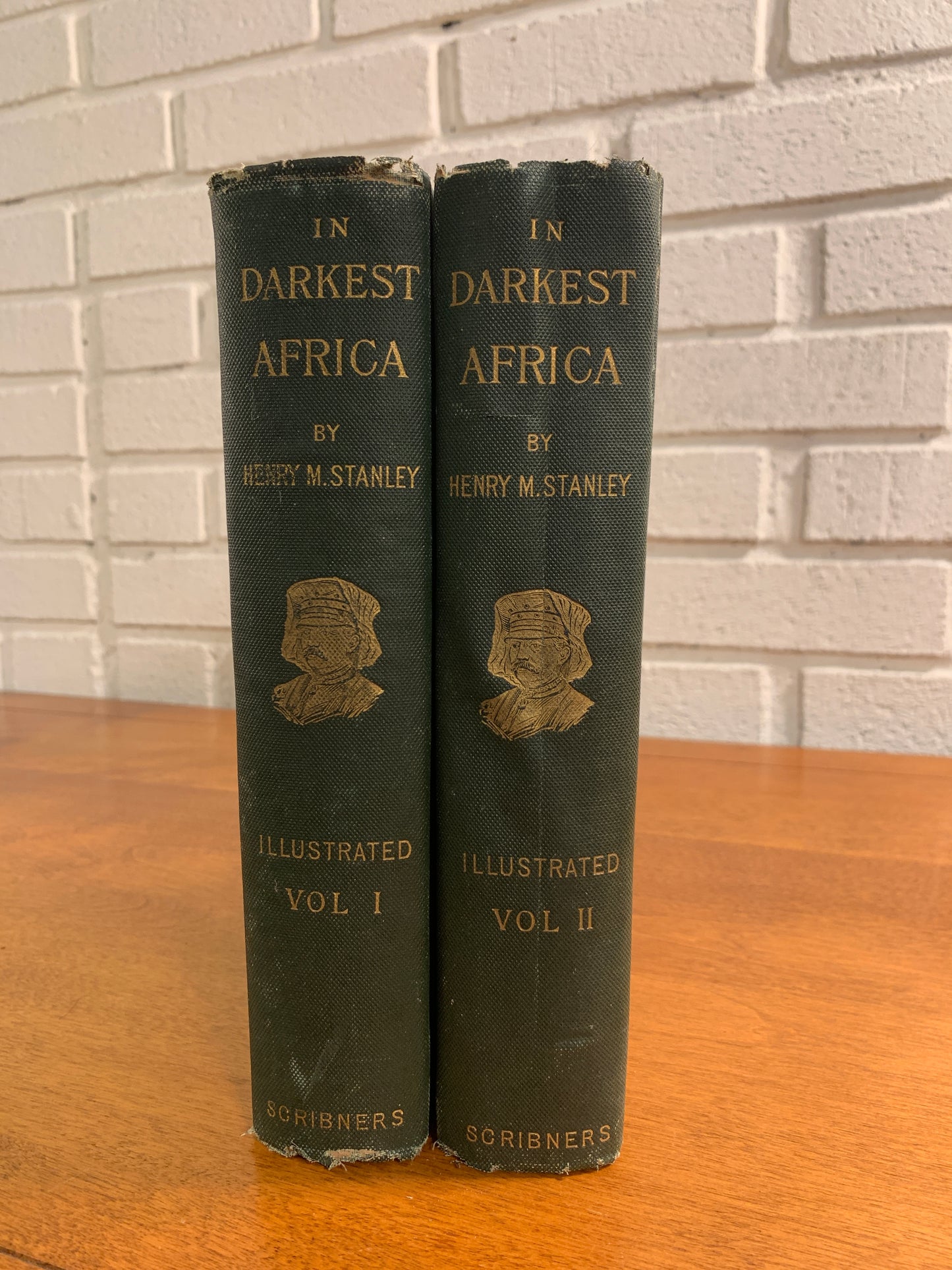 In Darkest Africa Volumes I & II by Henry M. Stanley (Maps) [1891]