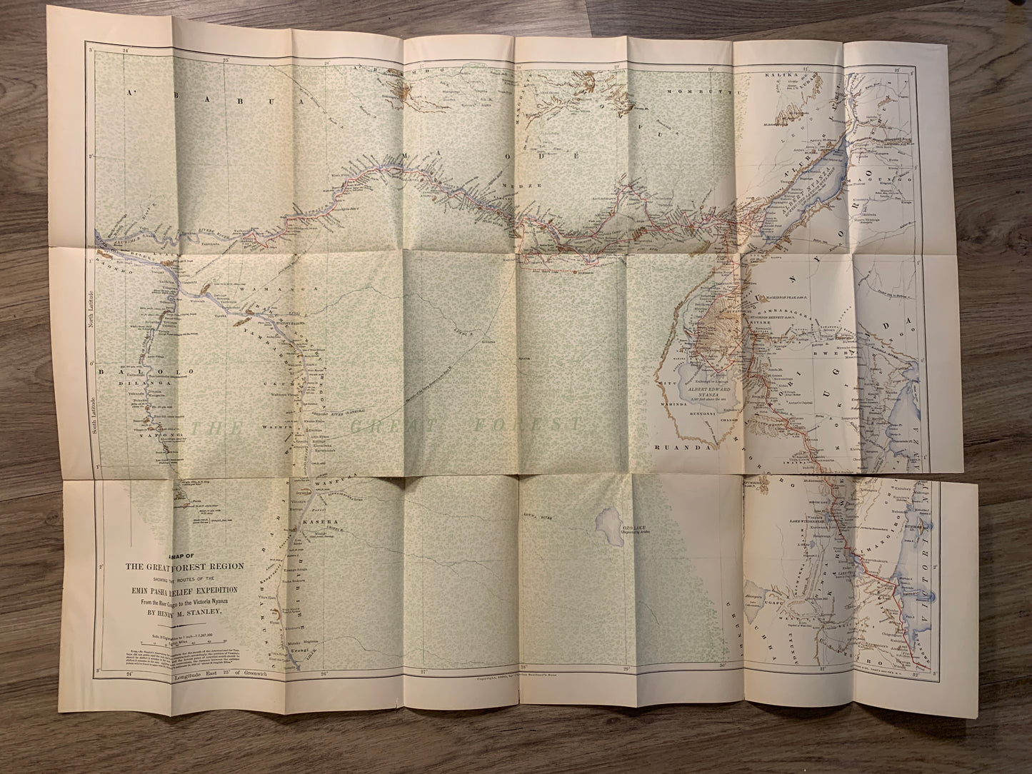 In Darkest Africa Volumes I & II by Henry M. Stanley (Maps) [1891]