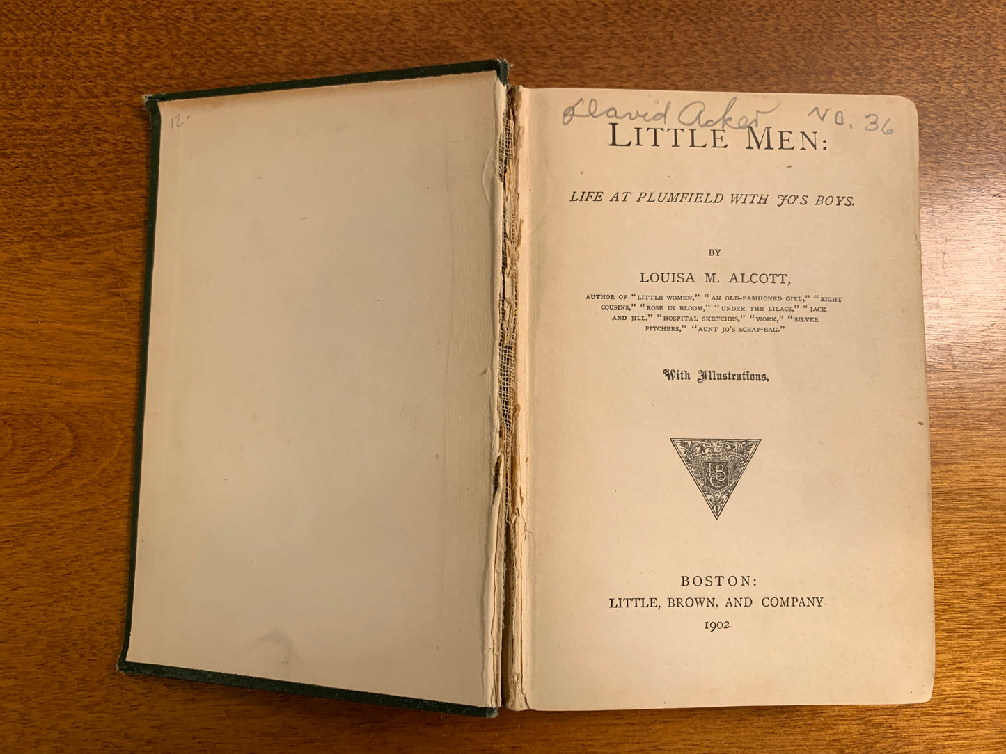 Little Men, Life at Plumfield with Jo's Boys by Louisa M. Alcott [1902]