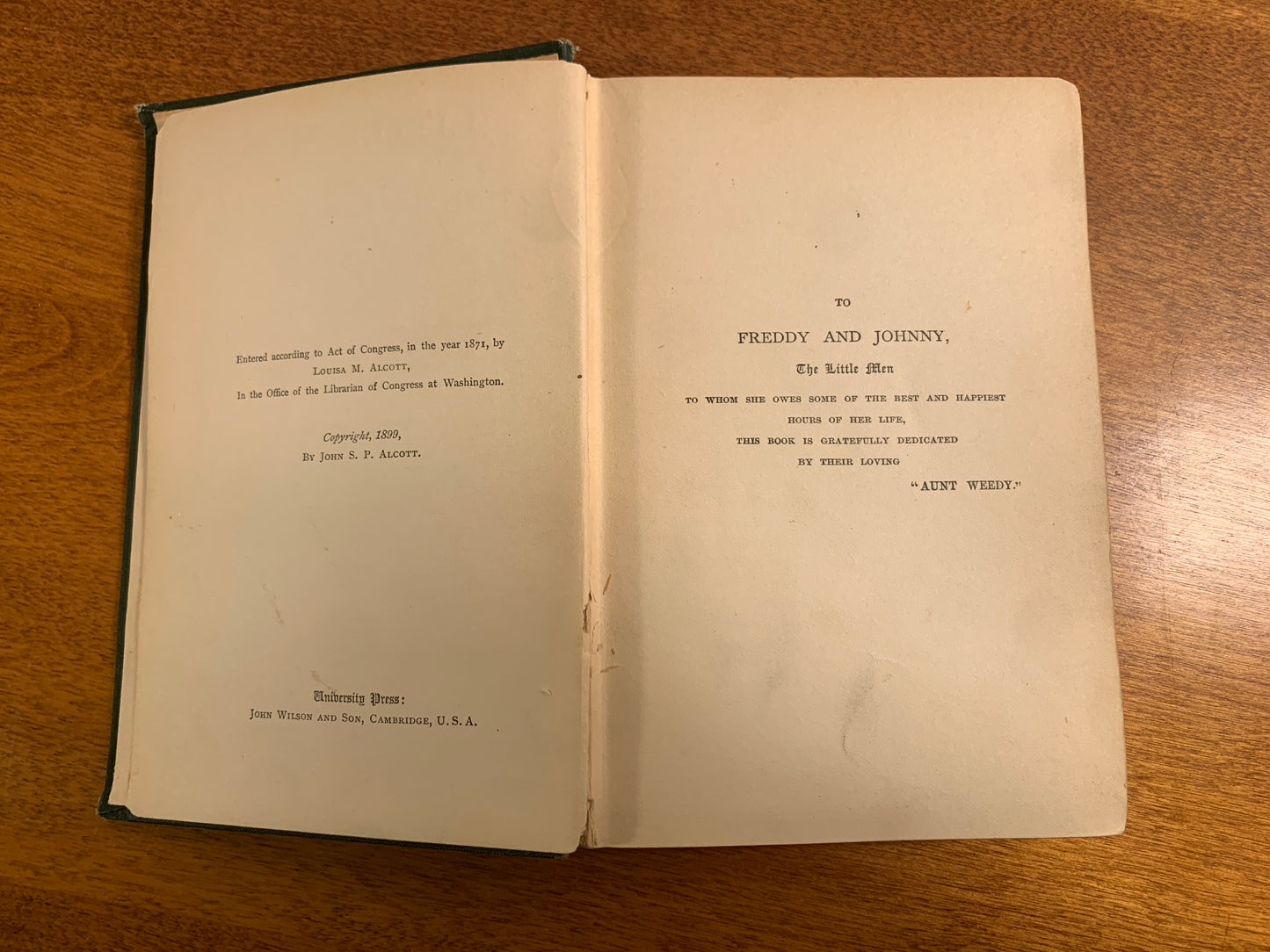 Little Men, Life at Plumfield with Jo's Boys by Louisa M. Alcott [1902]