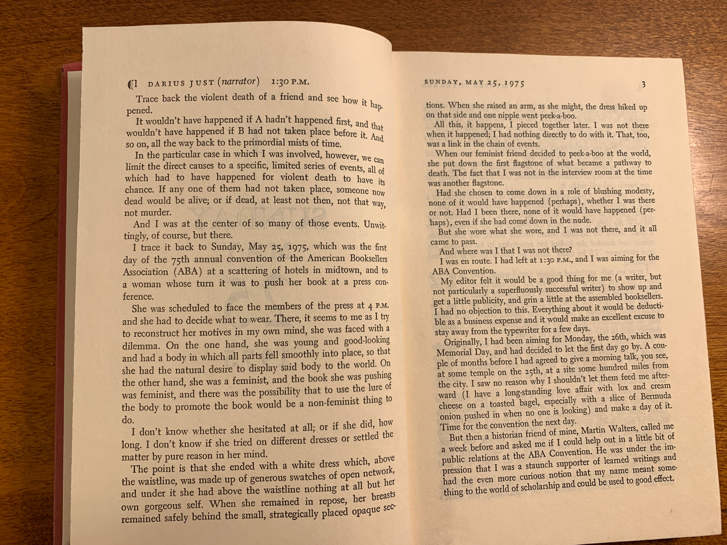 Murder At The ABA, A Puzzle in Four Days & Sixty Scenes by Isaac Asimov [1976]