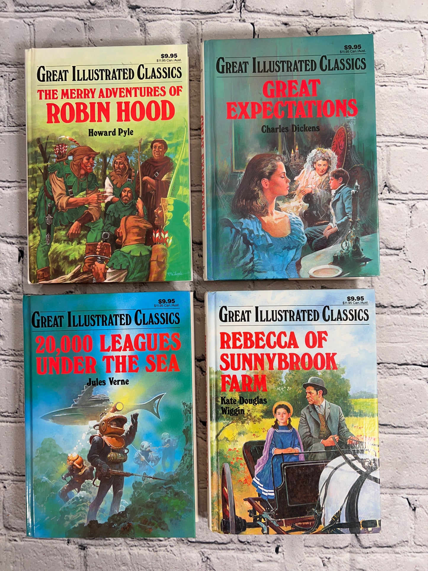 Great Illustrated Classics [lot of 4]