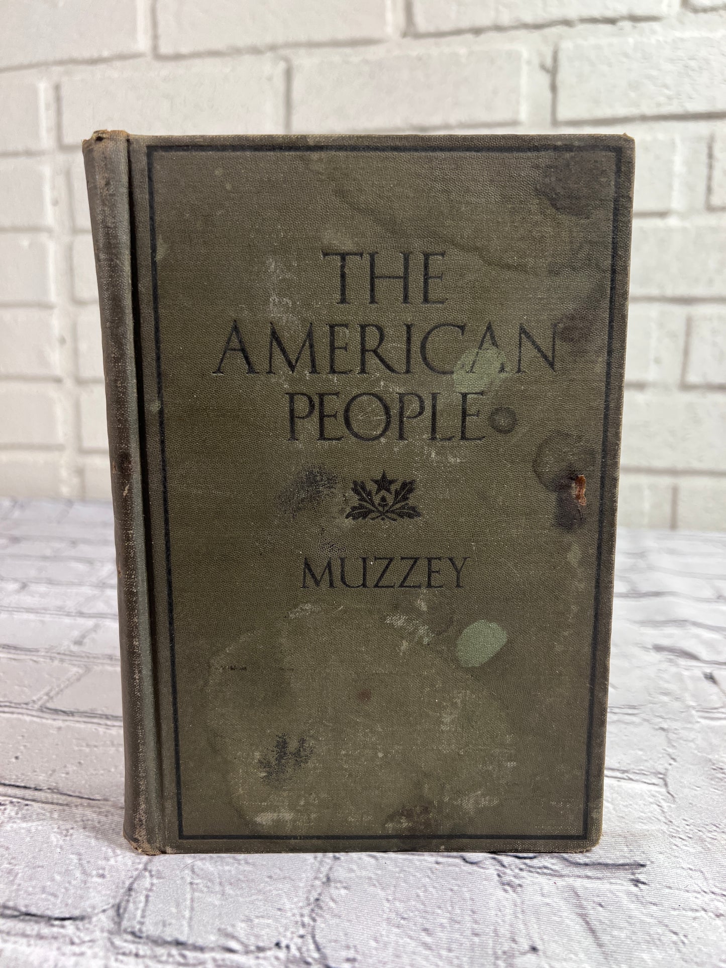 History of the American People by David Suville Muzzey [1927 1st Edition]