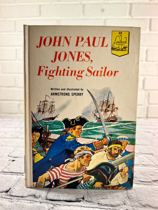 John Paul Jones, Fighting Sailor by Armstrong Perry [Landmark Books #39 · 1953]