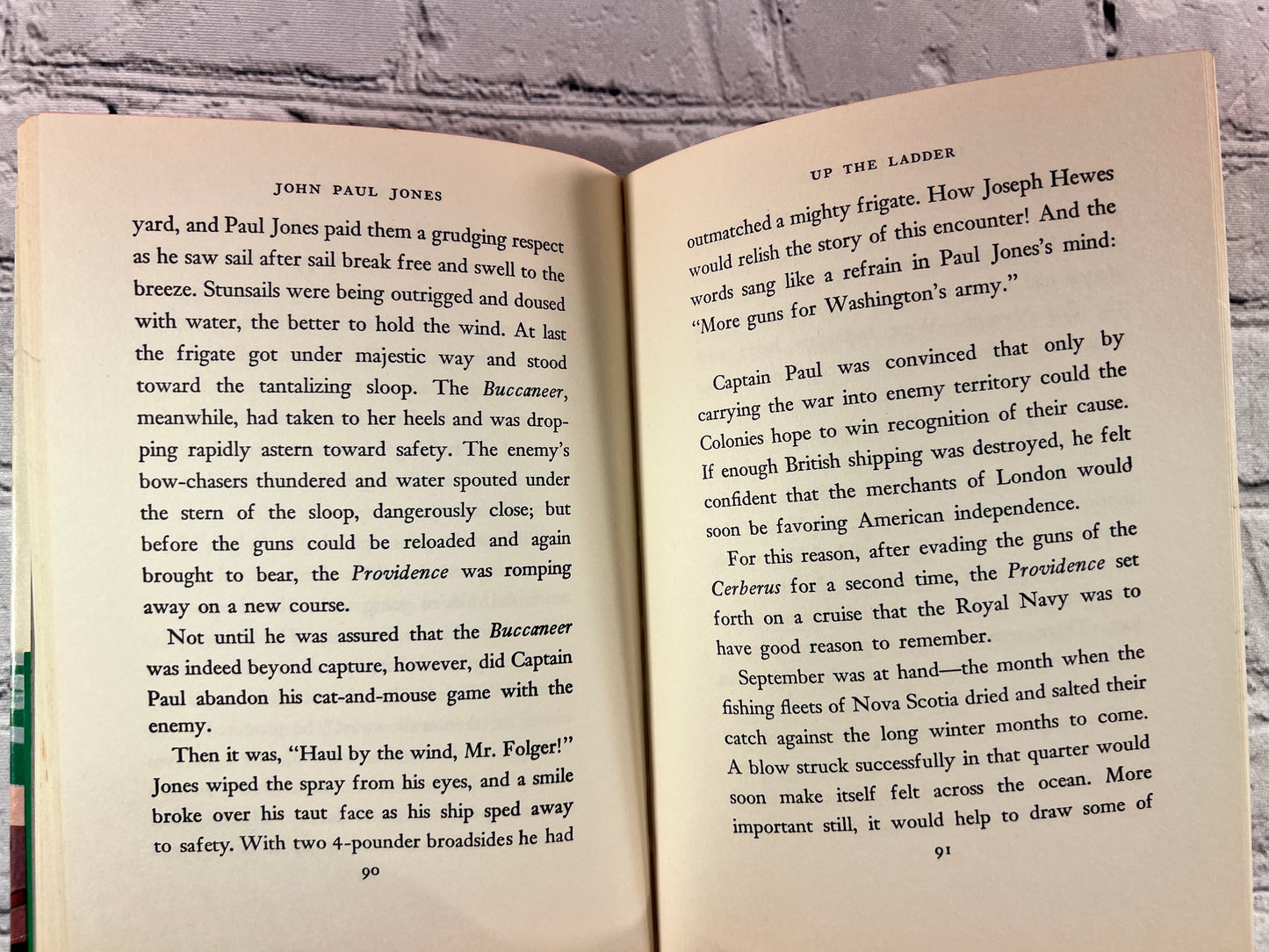 John Paul Jones, Fighting Sailor by Armstrong Perry [Landmark Books #39 · 1953]