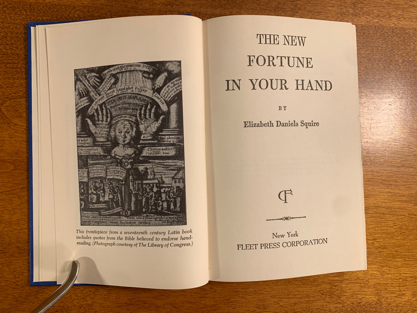 The New Fortune in Your Hand by Elizabeth Daniels Squire [1960]
